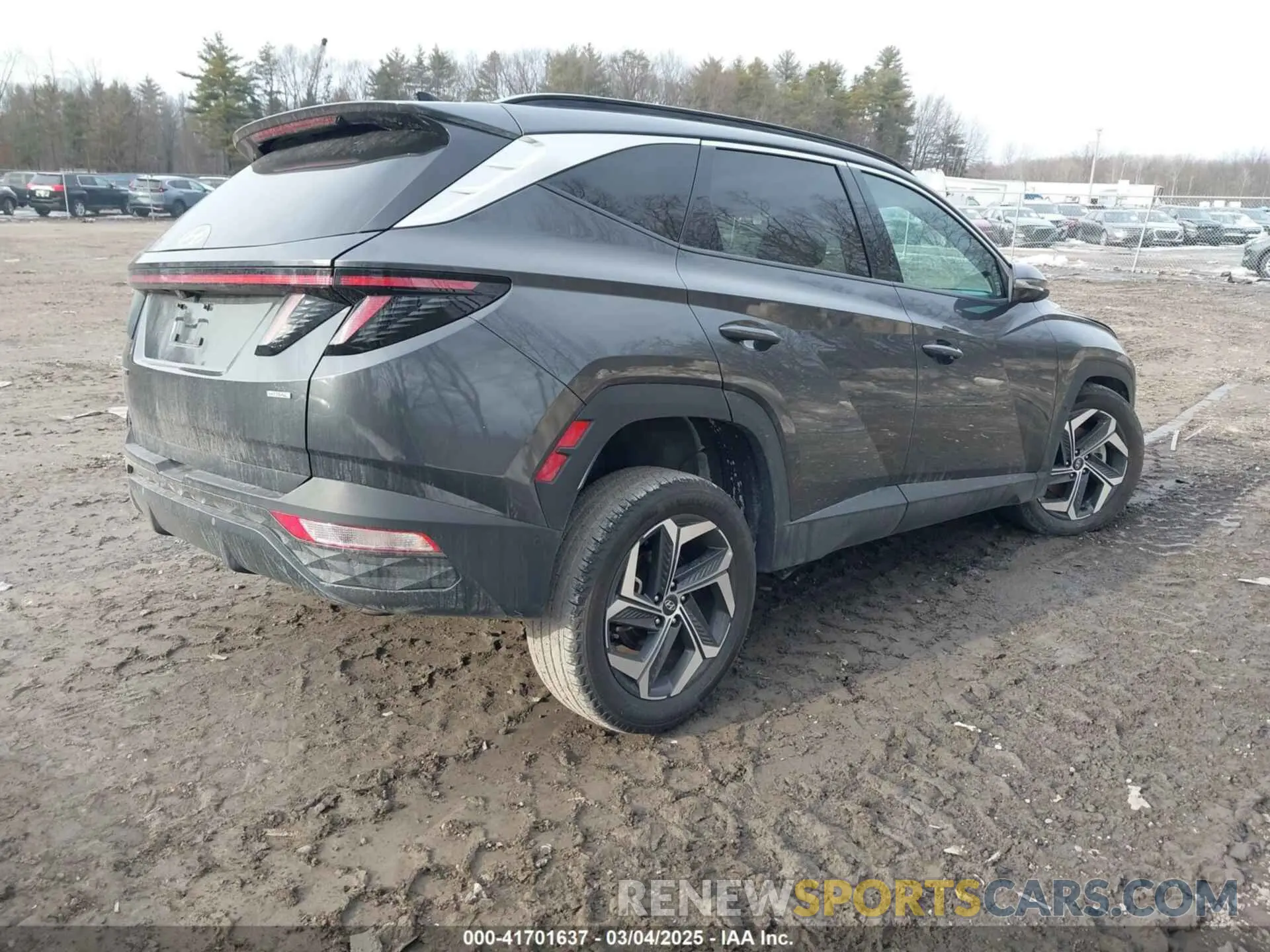 4 fotografías del automóvil dañado 5NMJECAE2PH280709 HYUNDAI TUCSON 2023
