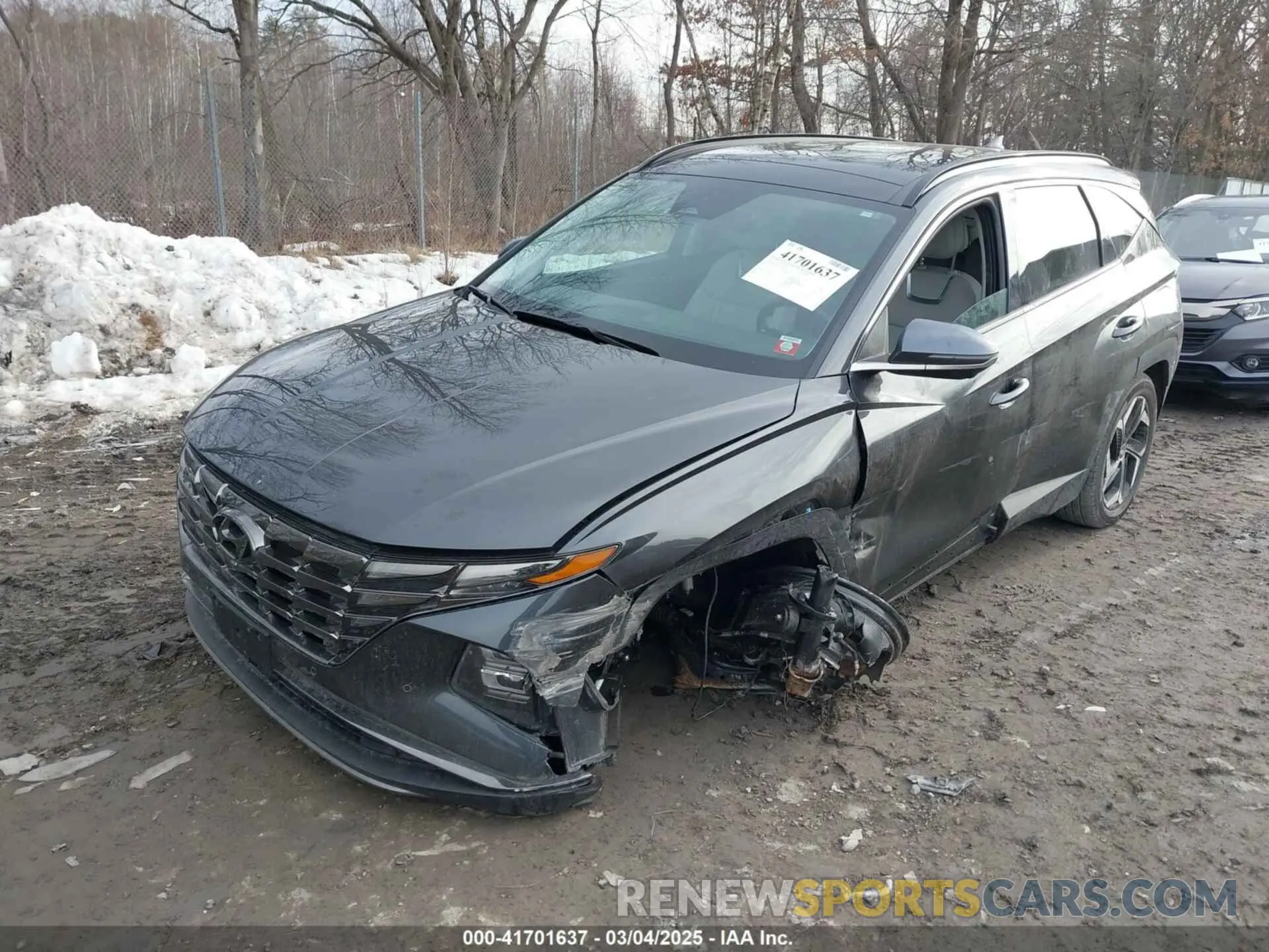 6 fotografías del automóvil dañado 5NMJECAE2PH280709 HYUNDAI TUCSON 2023