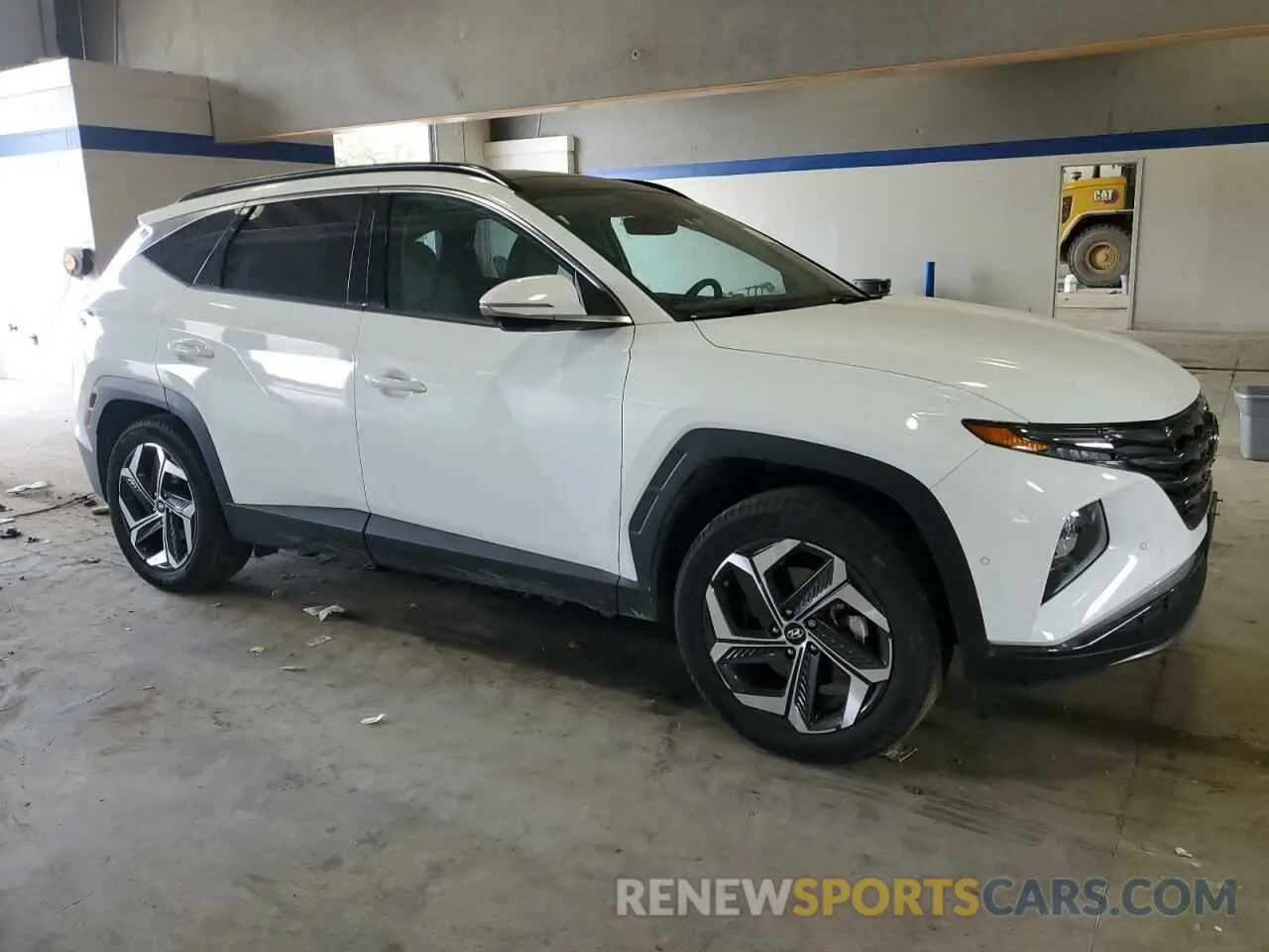 4 fotografías del automóvil dañado 5NMJECAE3PH211513 HYUNDAI TUCSON 2023