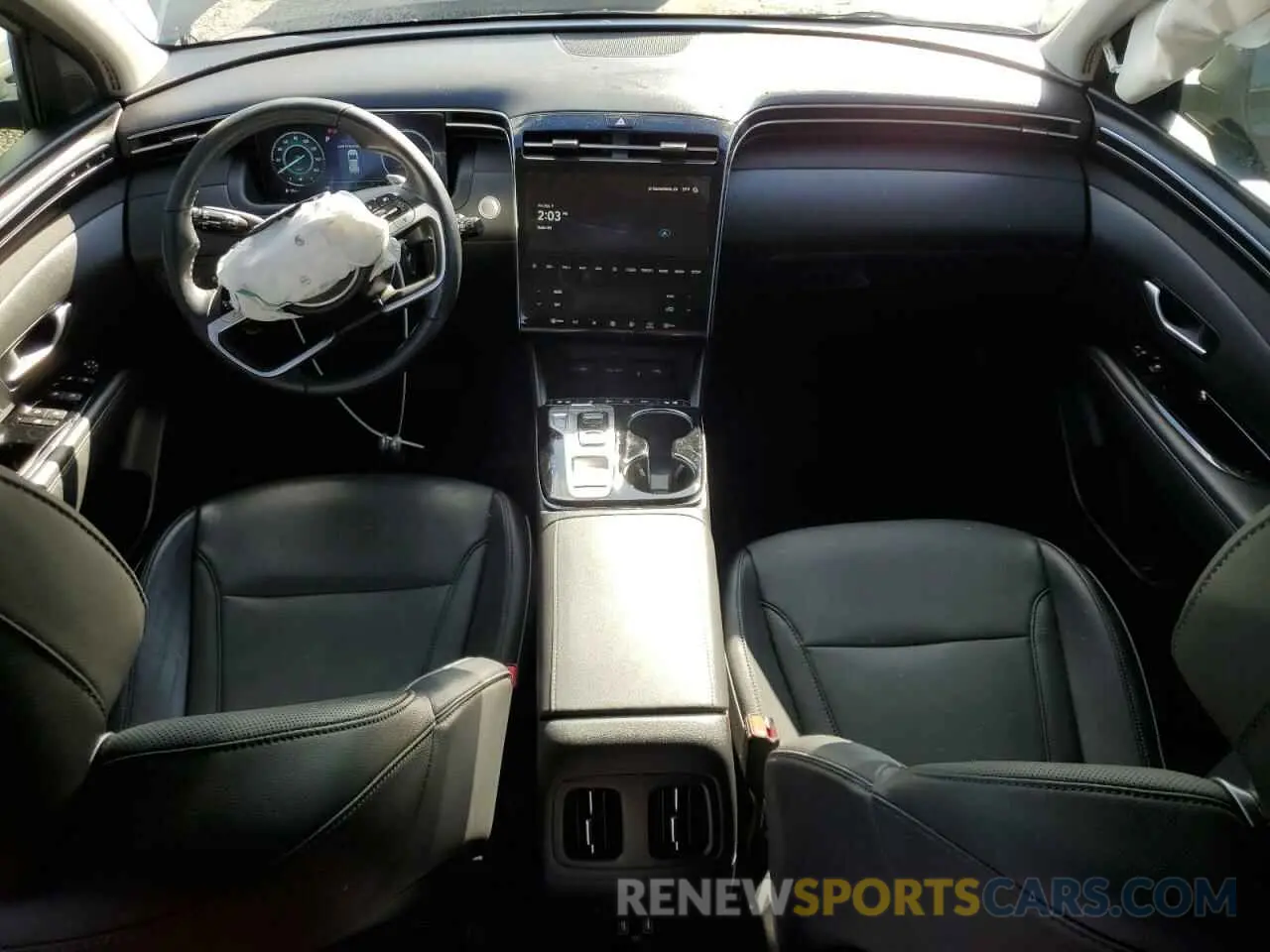 8 fotografías del automóvil dañado 5NMJECAE4PH241507 HYUNDAI TUCSON 2023