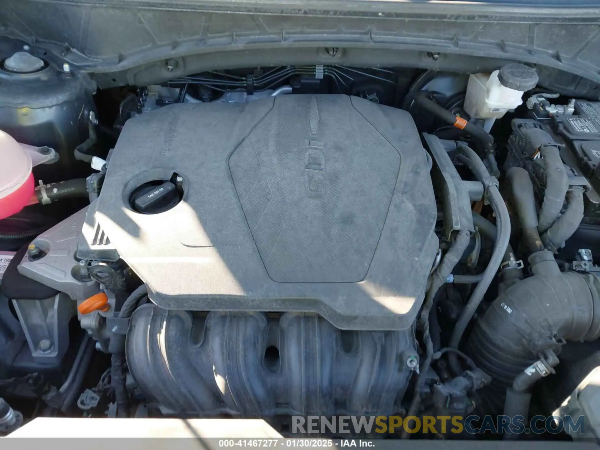 10 fotografías del automóvil dañado 5NMJECAE5PH192057 HYUNDAI TUCSON 2023