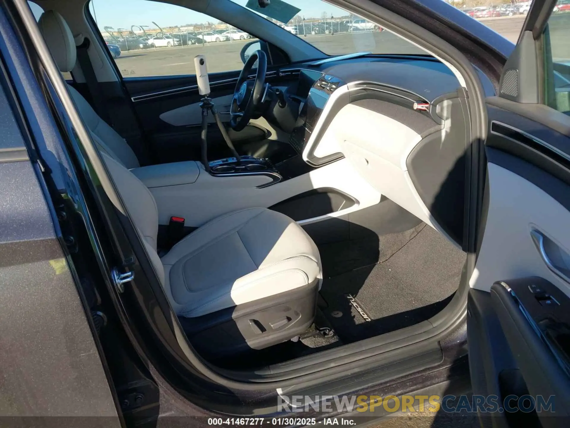 5 fotografías del automóvil dañado 5NMJECAE5PH192057 HYUNDAI TUCSON 2023