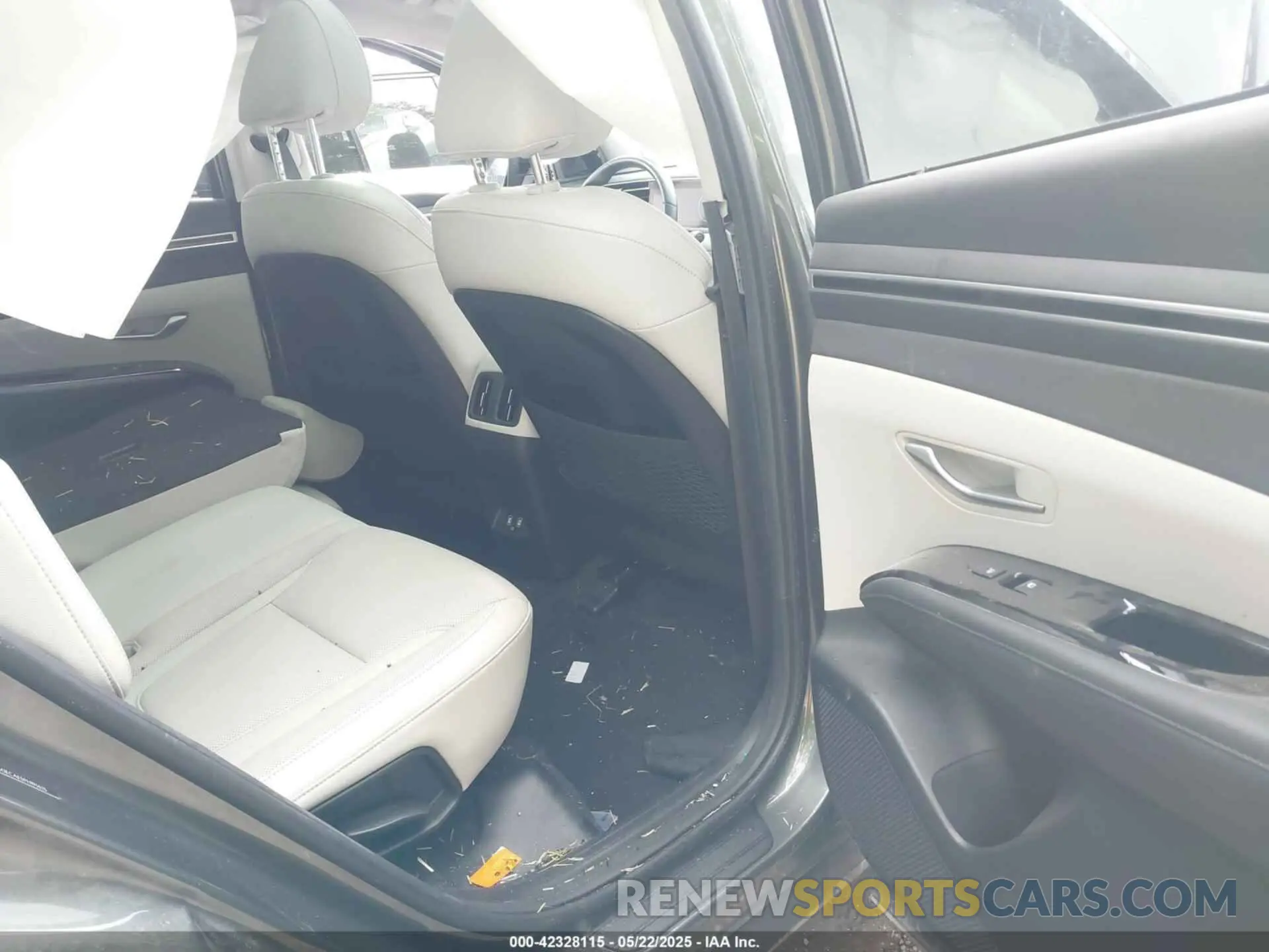 8 fotografías del automóvil dañado 5NMJECAE5PH195525 HYUNDAI TUCSON 2023