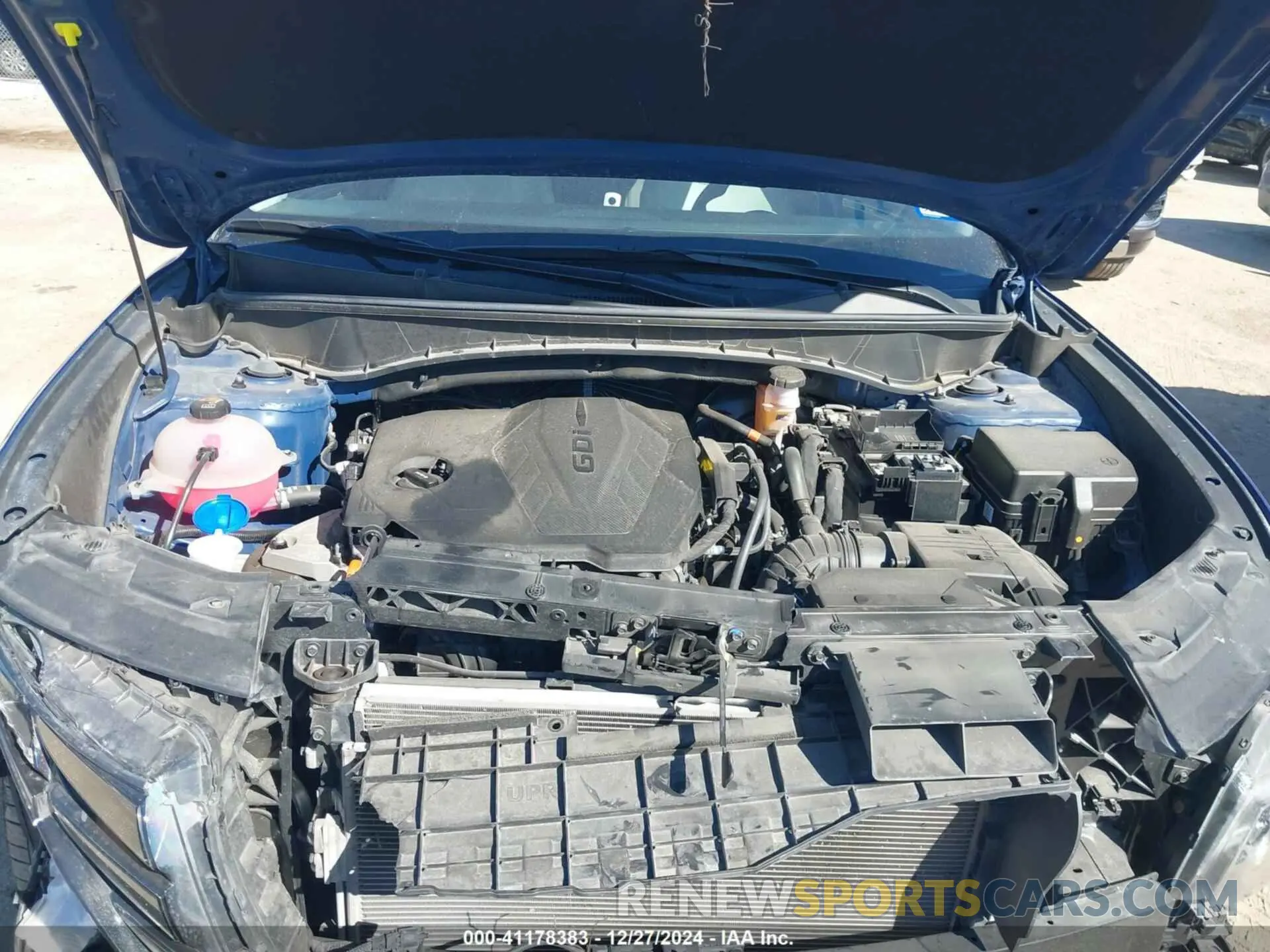 10 fotografías del automóvil dañado 5NMJECAE5PH206314 HYUNDAI TUCSON 2023