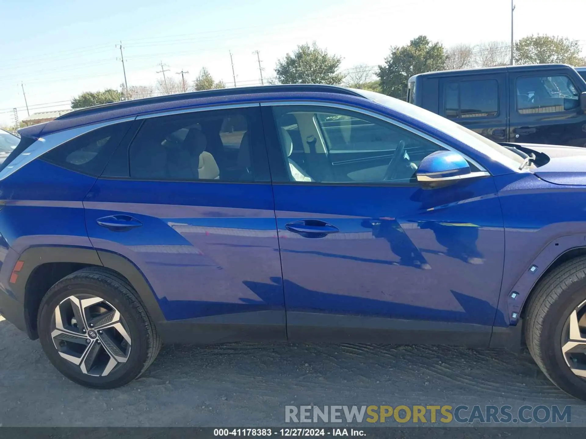 14 fotografías del automóvil dañado 5NMJECAE5PH206314 HYUNDAI TUCSON 2023