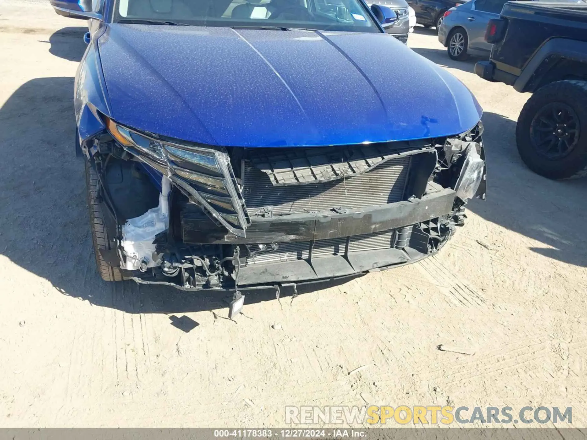 6 fotografías del automóvil dañado 5NMJECAE5PH206314 HYUNDAI TUCSON 2023