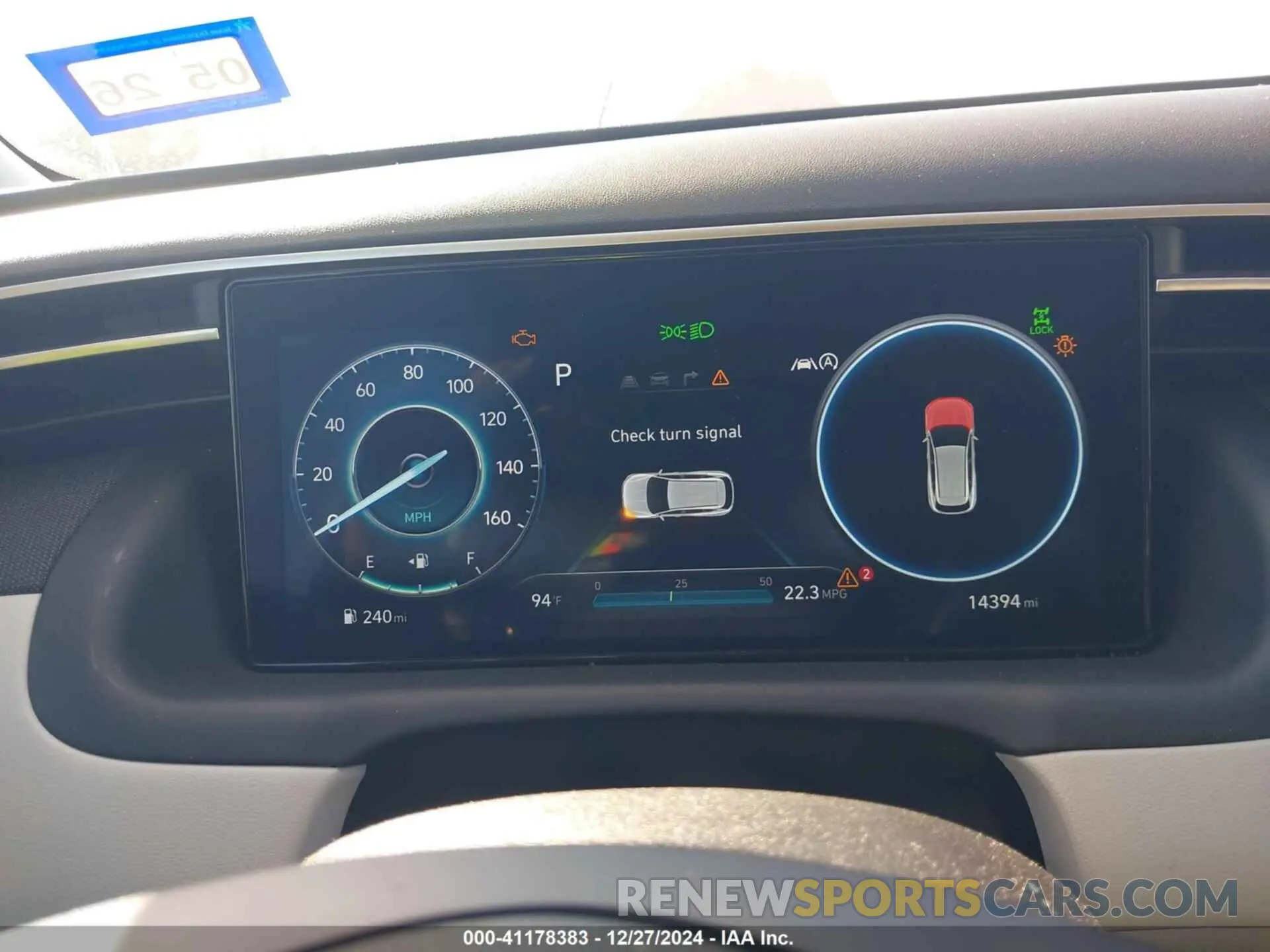 7 fotografías del automóvil dañado 5NMJECAE5PH206314 HYUNDAI TUCSON 2023