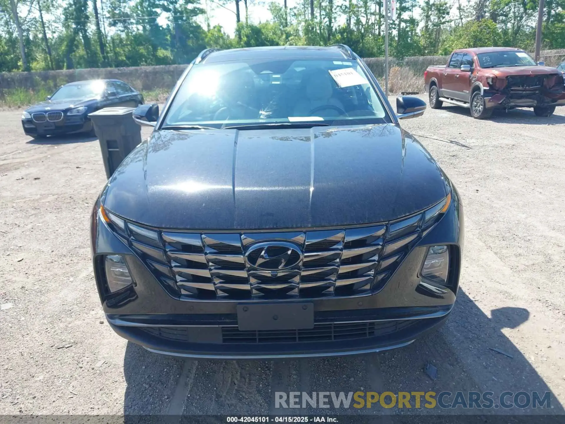 12 fotografías del automóvil dañado 5NMJECAE6PH190088 HYUNDAI TUCSON 2023