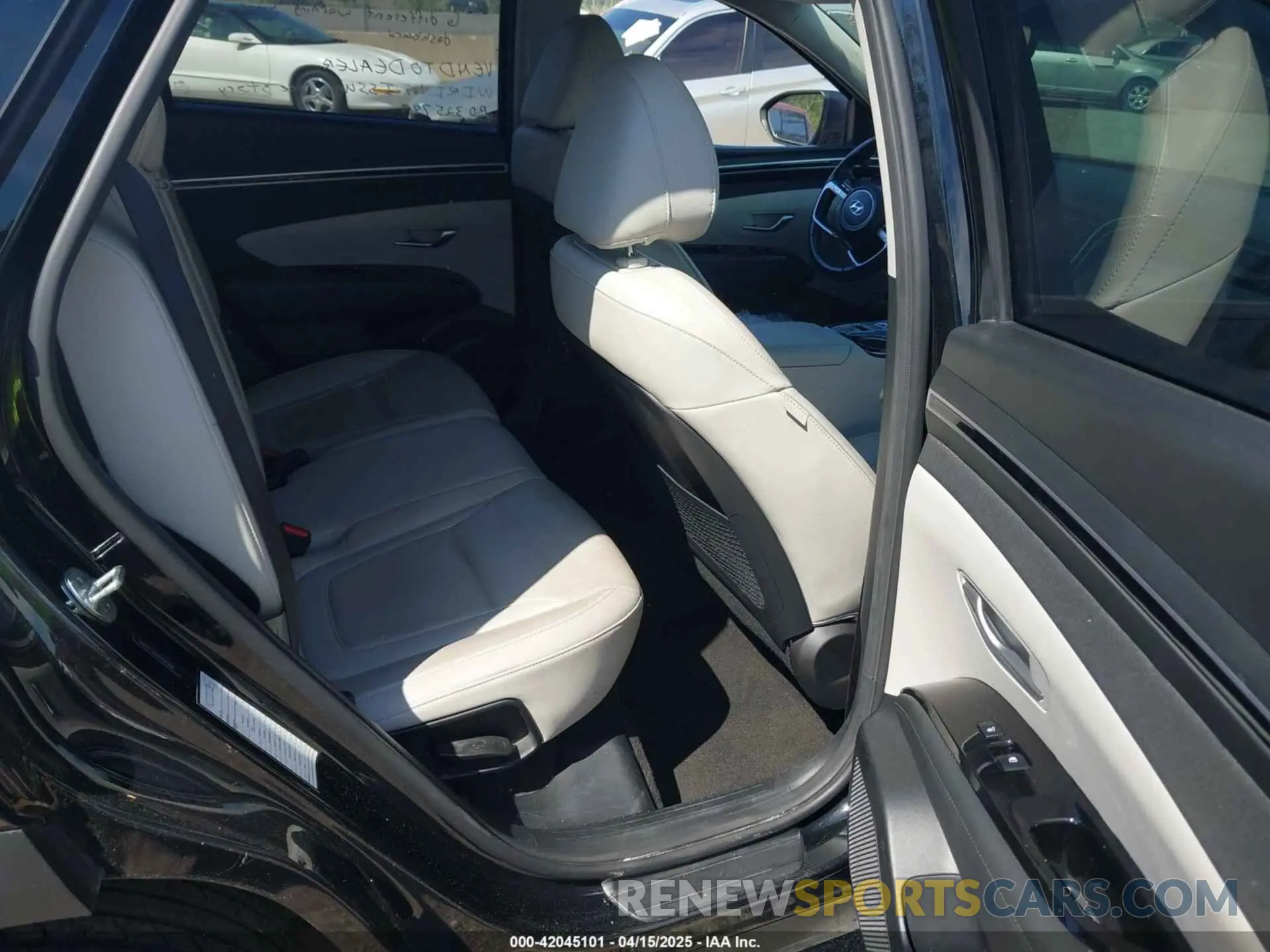 8 fotografías del automóvil dañado 5NMJECAE6PH190088 HYUNDAI TUCSON 2023