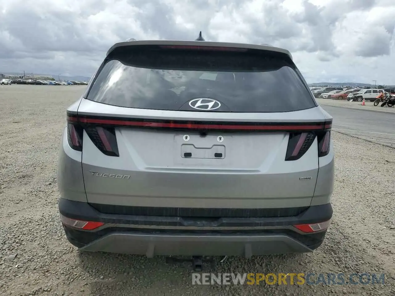 6 fotografías del automóvil dañado 5NMJECAE6PH199244 HYUNDAI TUCSON 2023