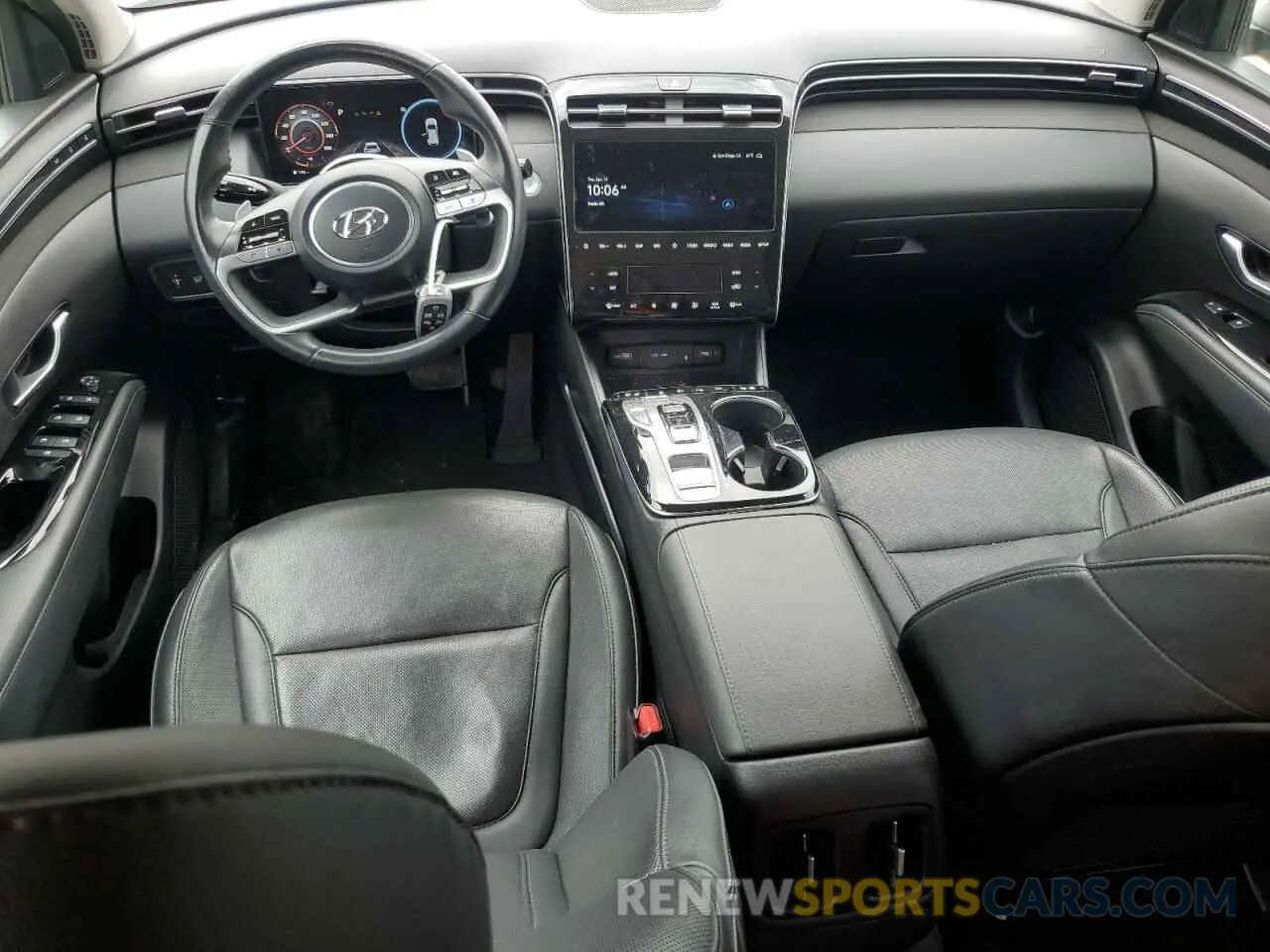 8 fotografías del automóvil dañado 5NMJECAE6PH199244 HYUNDAI TUCSON 2023