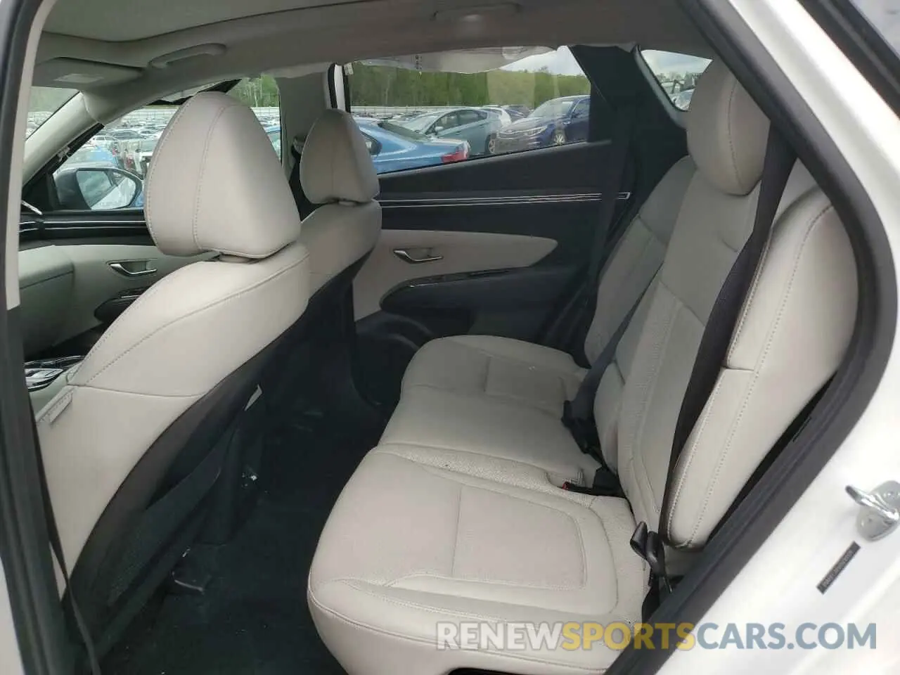 11 fotografías del automóvil dañado 5NMJECAE6PH249379 HYUNDAI TUCSON 2023