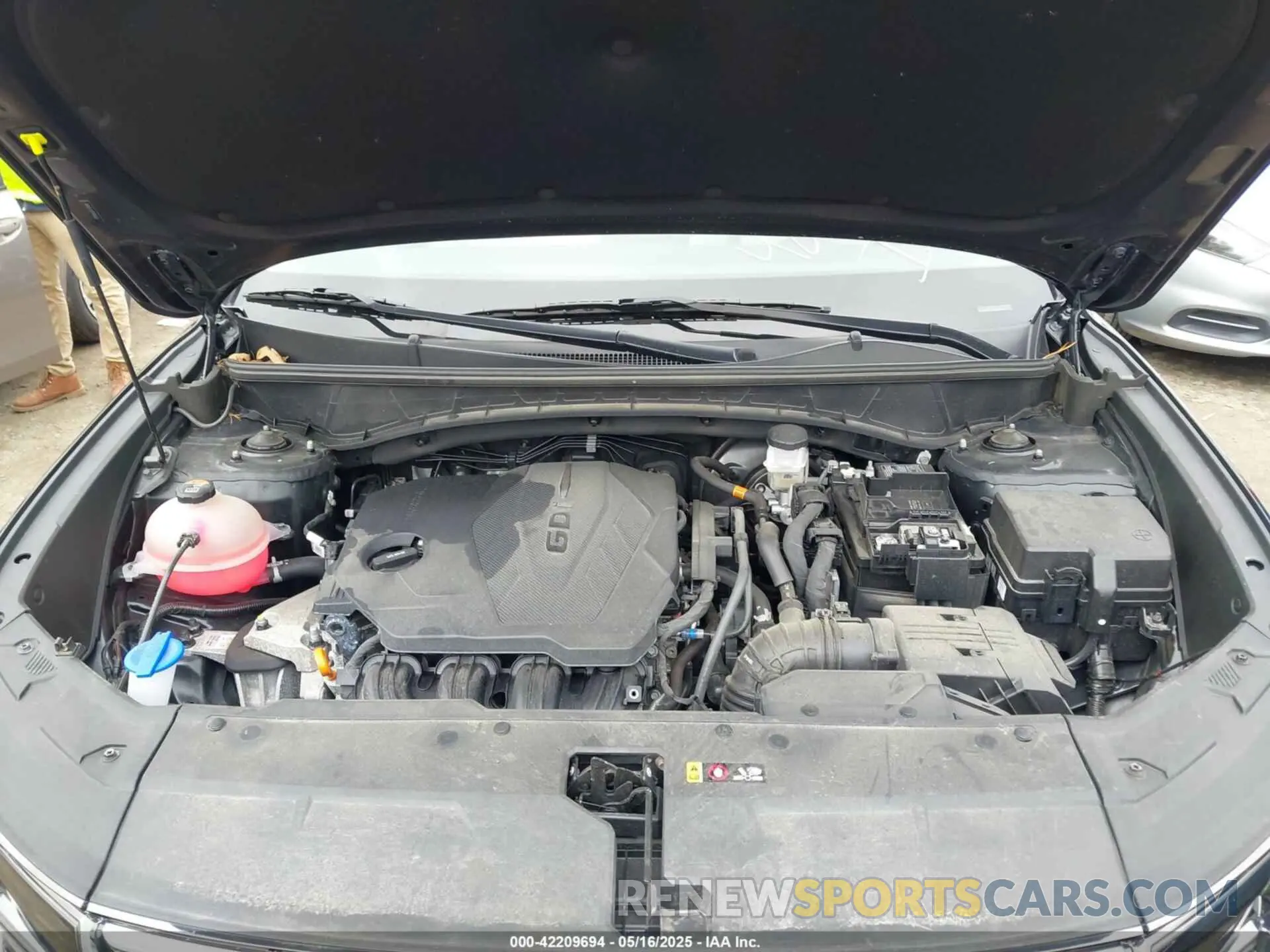 10 fotografías del automóvil dañado 5NMJECAE7PH165362 HYUNDAI TUCSON 2023