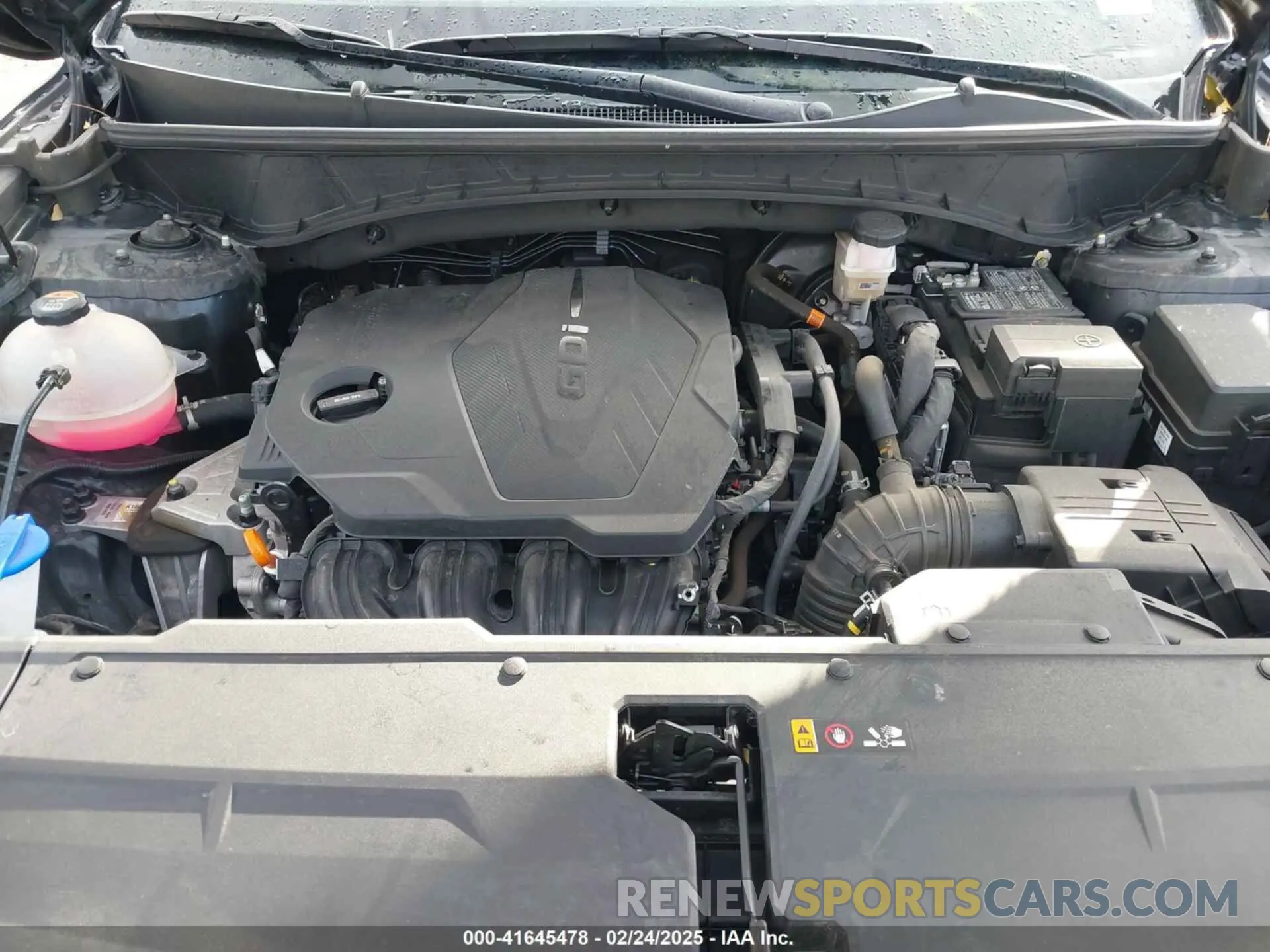 10 fotografías del automóvil dañado 5NMJECAE7PH213698 HYUNDAI TUCSON 2023