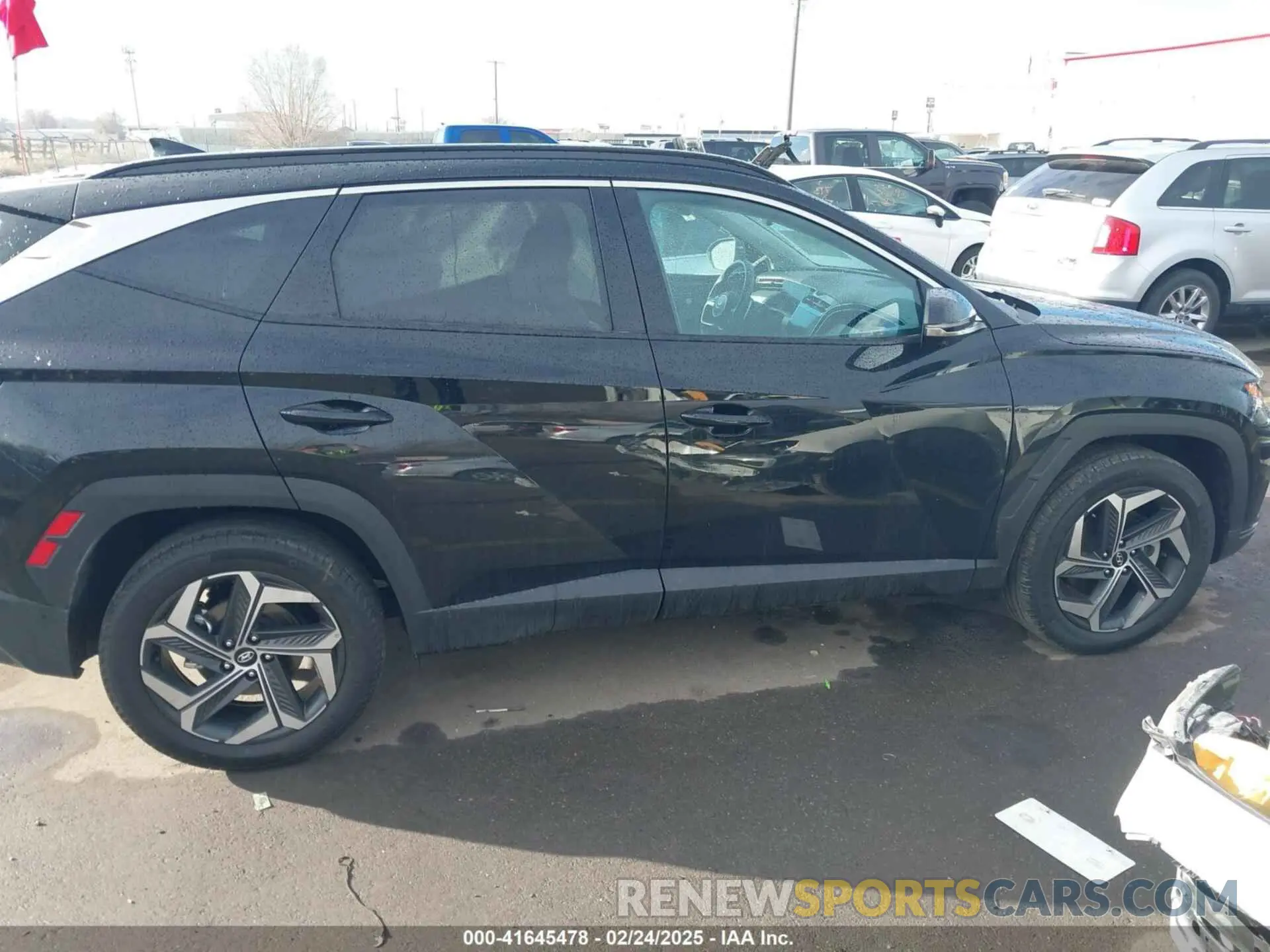 13 fotografías del automóvil dañado 5NMJECAE7PH213698 HYUNDAI TUCSON 2023