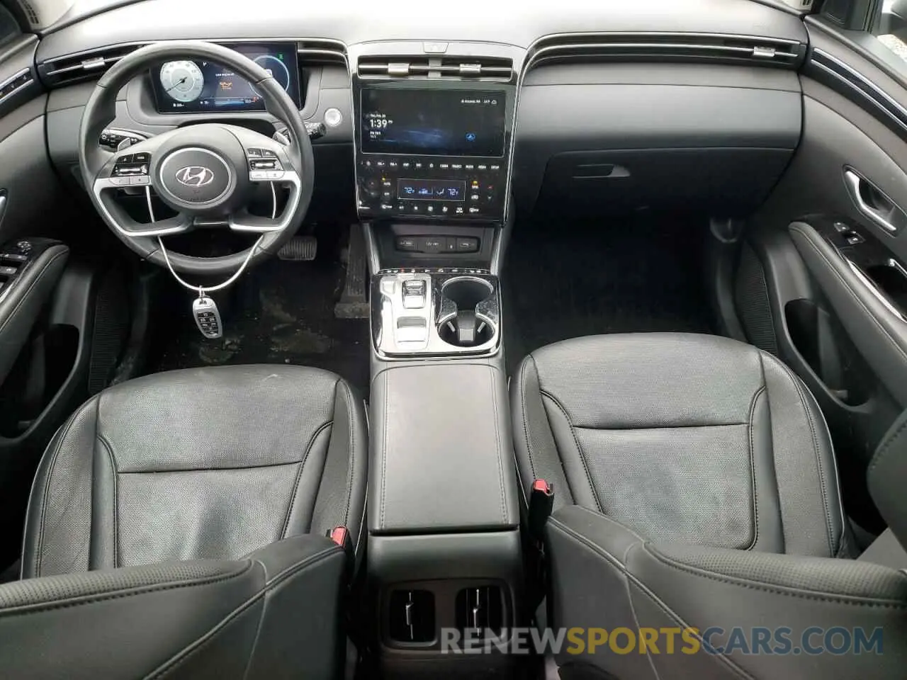 8 fotografías del automóvil dañado 5NMJECAE7PH237810 HYUNDAI TUCSON 2023