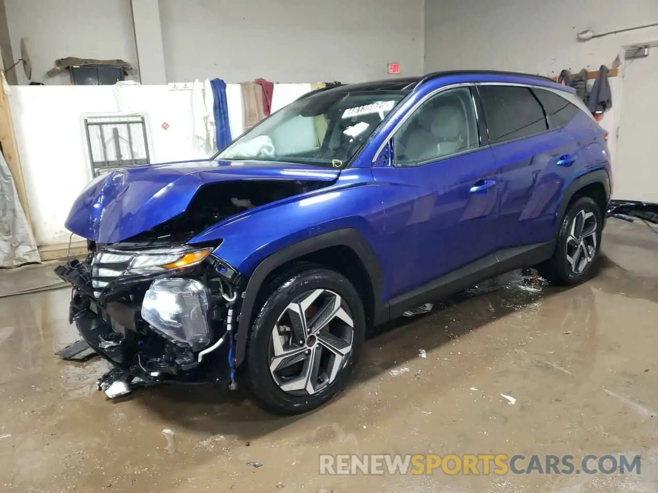 1 fotografías del automóvil dañado 5NMJECAE8PH203309 HYUNDAI TUCSON 2023