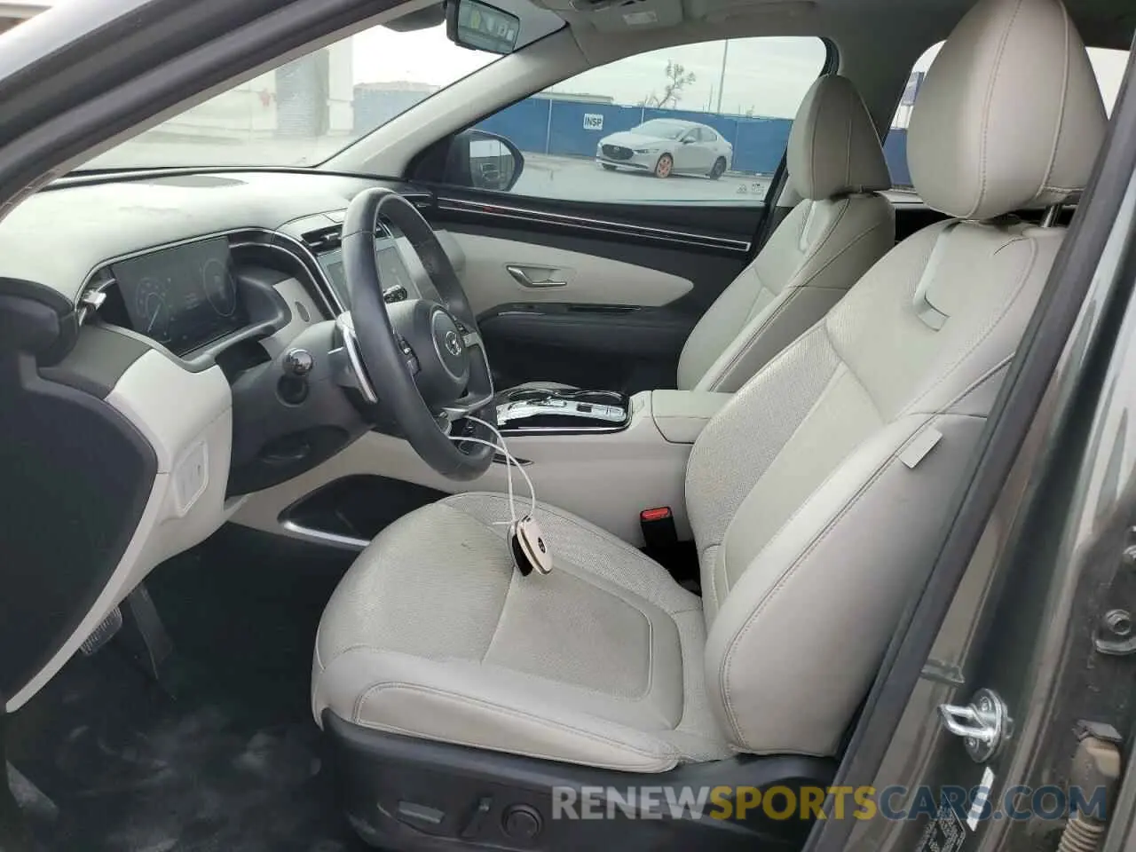 7 fotografías del automóvil dañado 5NMJECAE8PH240117 HYUNDAI TUCSON 2023
