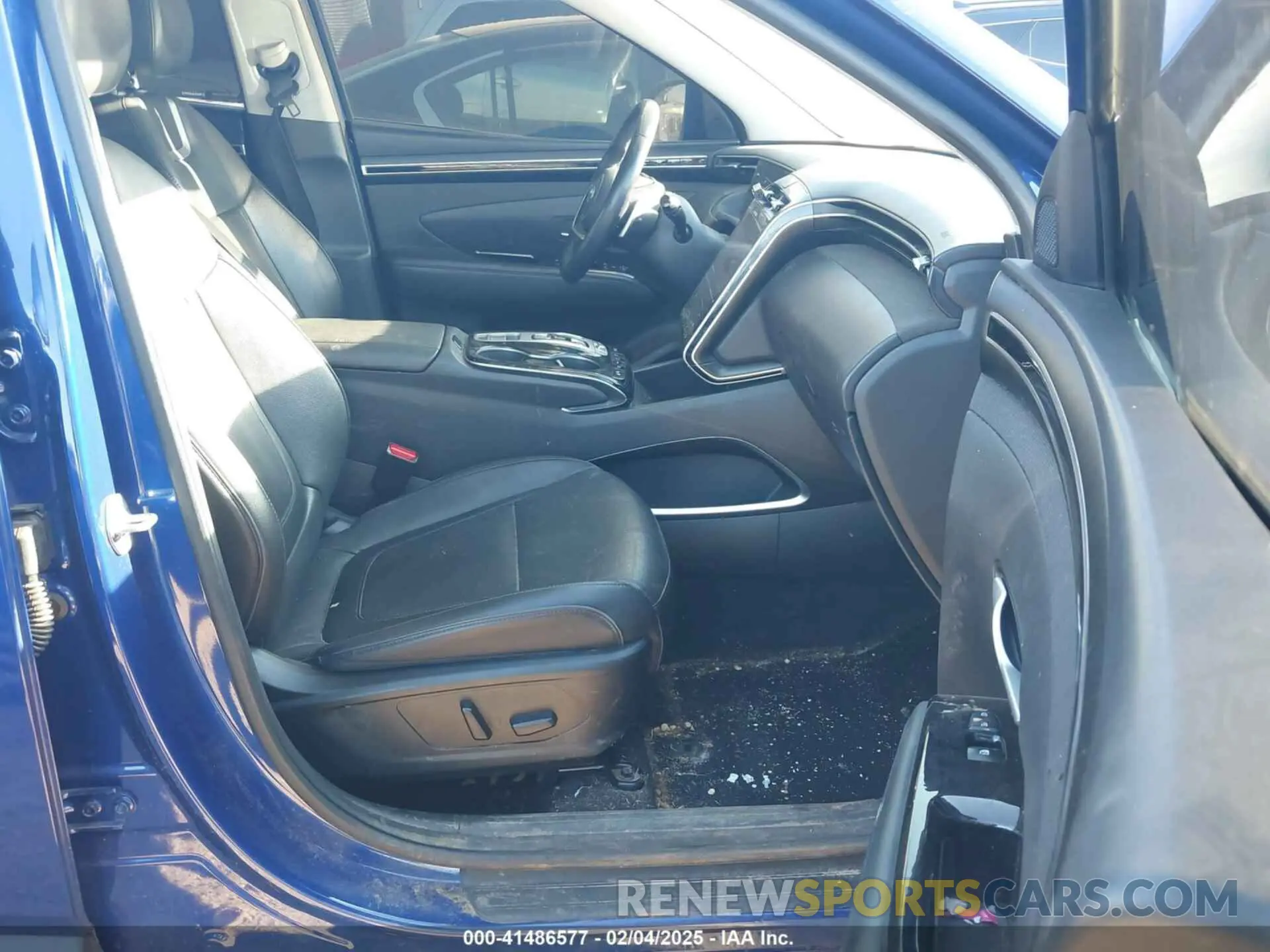 5 fotografías del automóvil dañado 5NMJECAE8PH284764 HYUNDAI TUCSON 2023