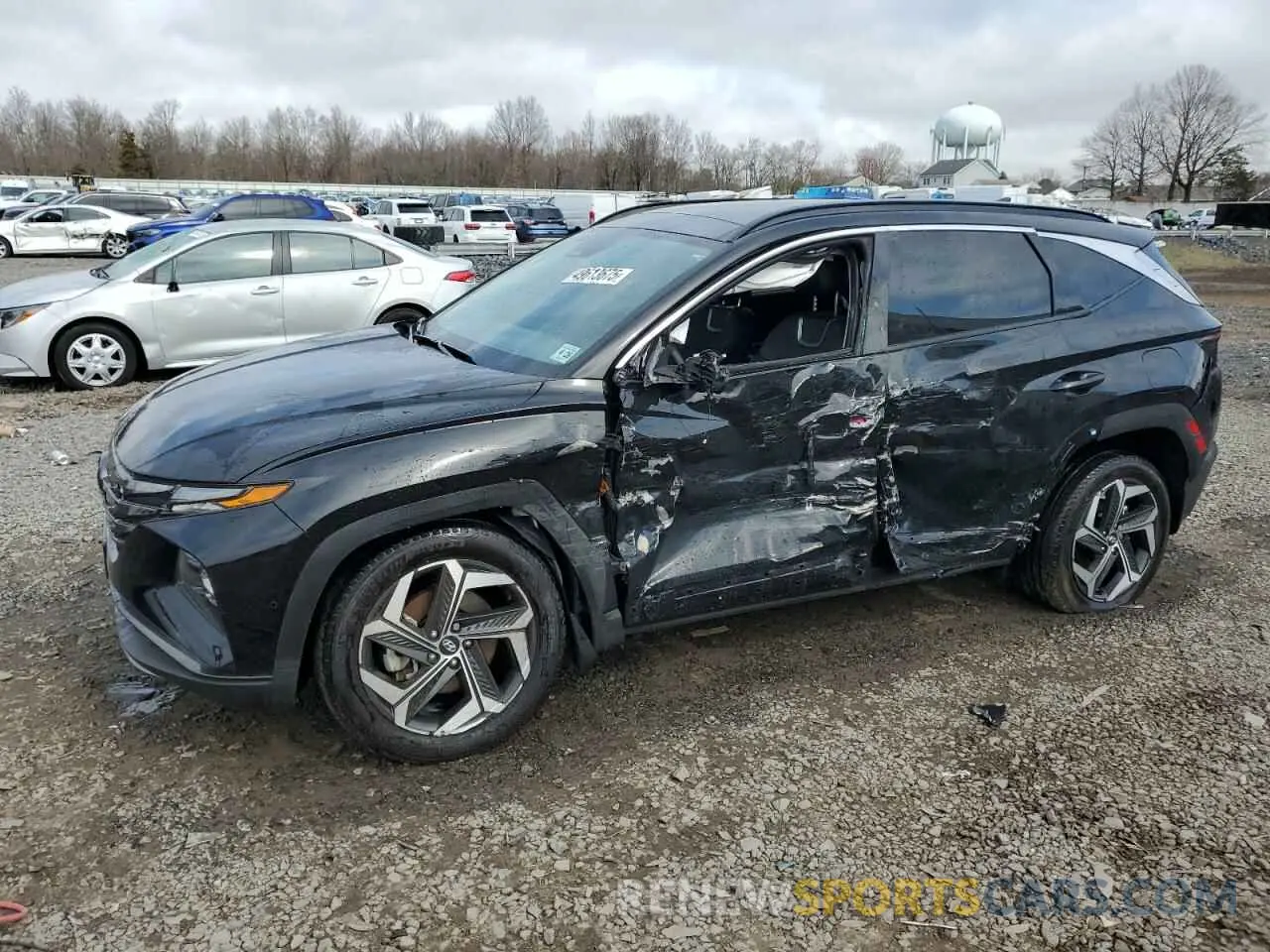 1 fotografías del automóvil dañado 5NMJECAE9PH251739 HYUNDAI TUCSON 2023
