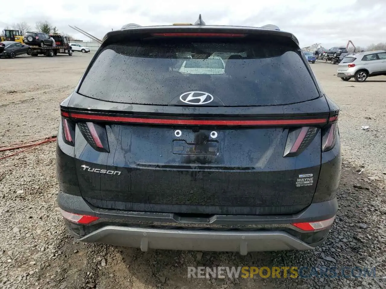 6 fotografías del automóvil dañado 5NMJECAE9PH251739 HYUNDAI TUCSON 2023