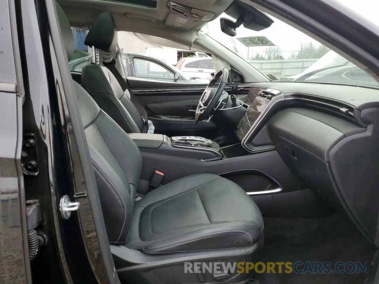 7 fotografías del automóvil dañado 5NMJECAE9PH251739 HYUNDAI TUCSON 2023