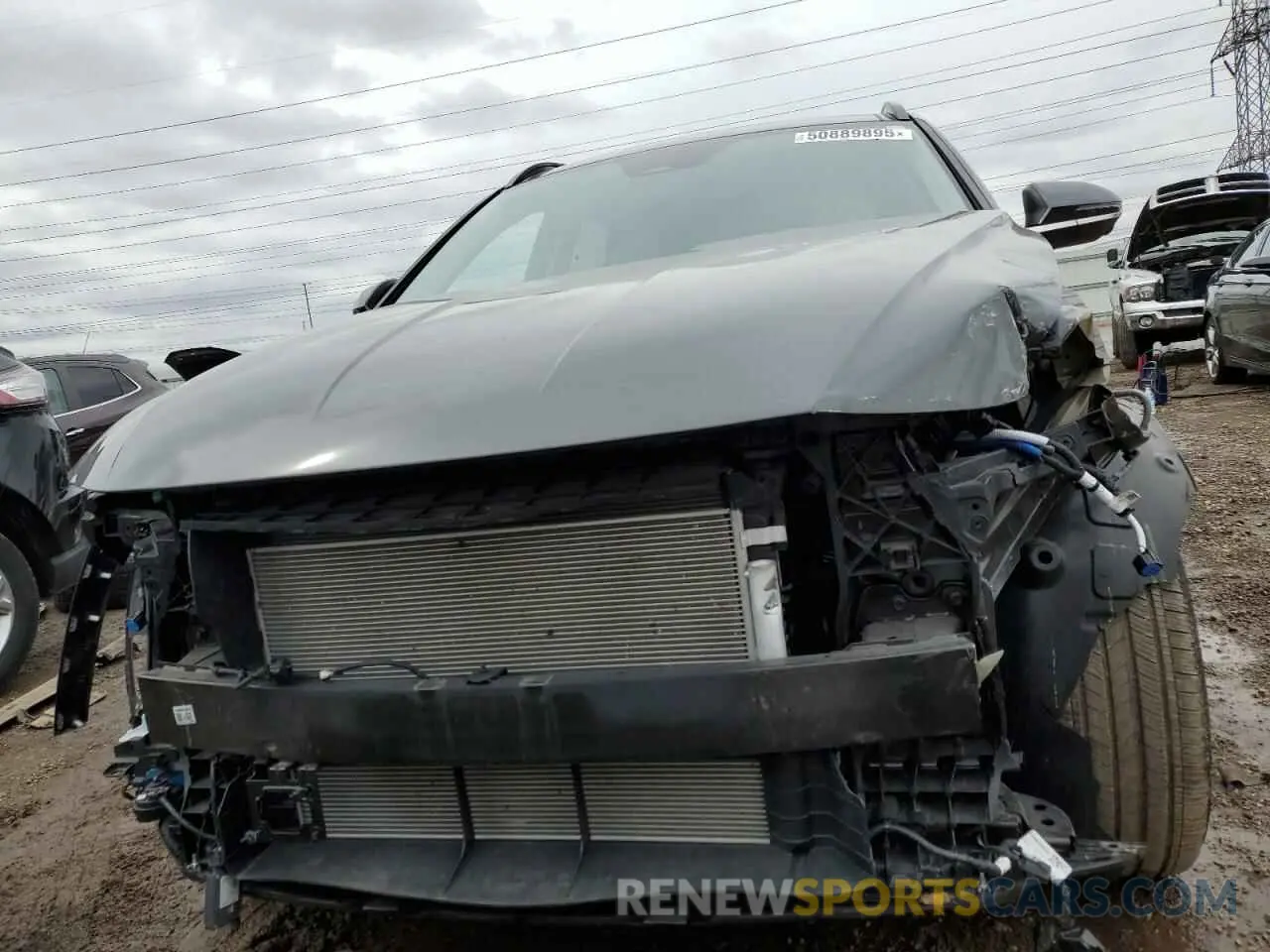 5 fotografías del automóvil dañado 5NMJECAEXPH212545 HYUNDAI TUCSON 2023