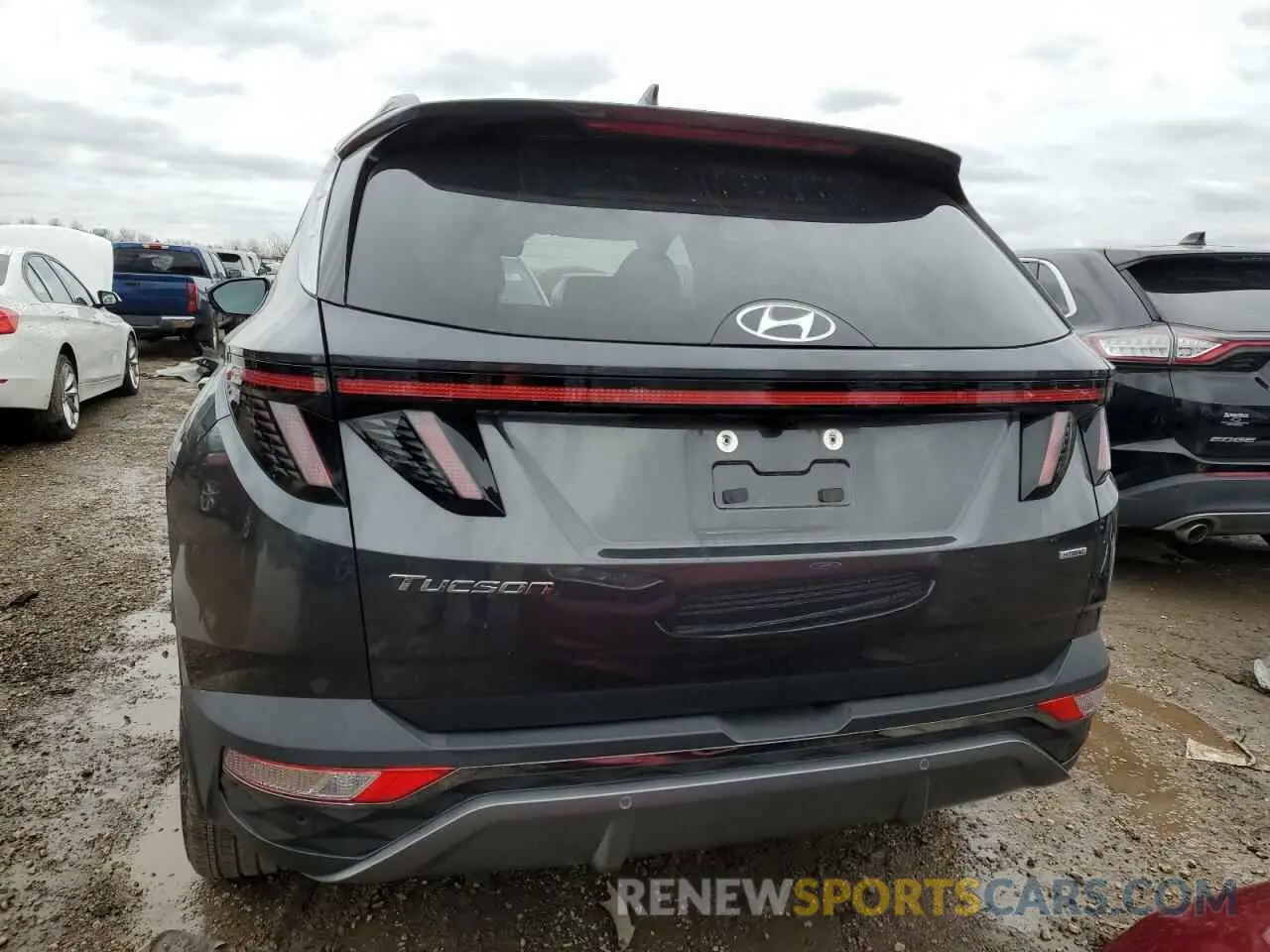 6 fotografías del automóvil dañado 5NMJECAEXPH212545 HYUNDAI TUCSON 2023