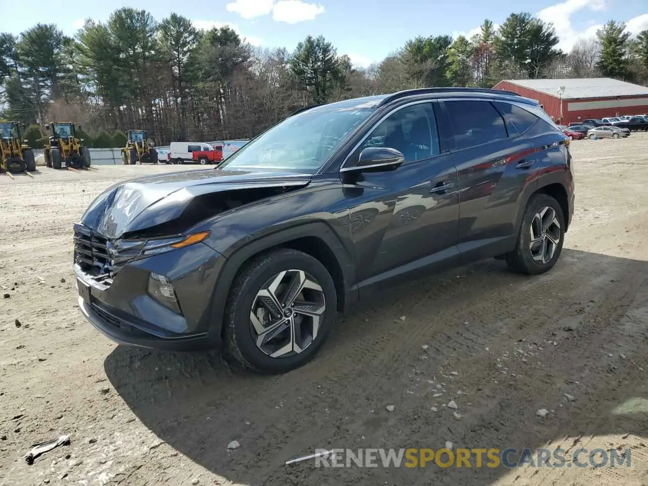1 fotografías del automóvil dañado 5NMJECAEXPH218832 HYUNDAI TUCSON 2023