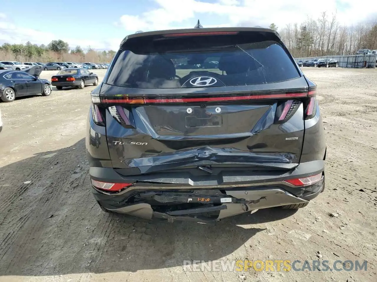 6 fotografías del automóvil dañado 5NMJECAEXPH218832 HYUNDAI TUCSON 2023