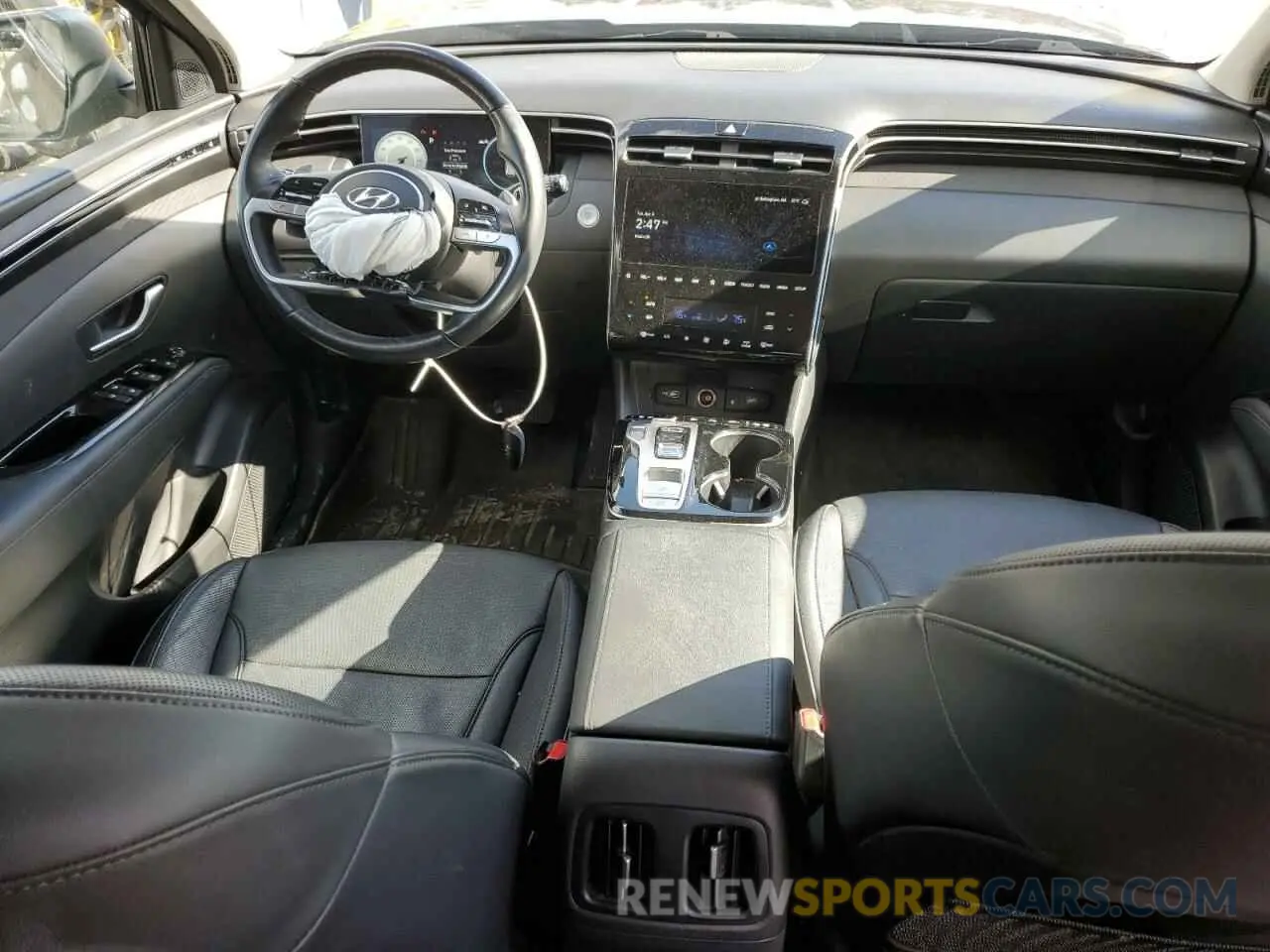 8 fotografías del automóvil dañado 5NMJECAEXPH218832 HYUNDAI TUCSON 2023