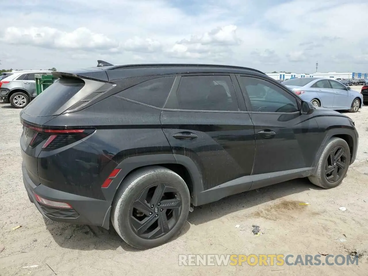 3 fotografías del automóvil dañado 5NMJF3AE0PH224524 HYUNDAI TUCSON 2023