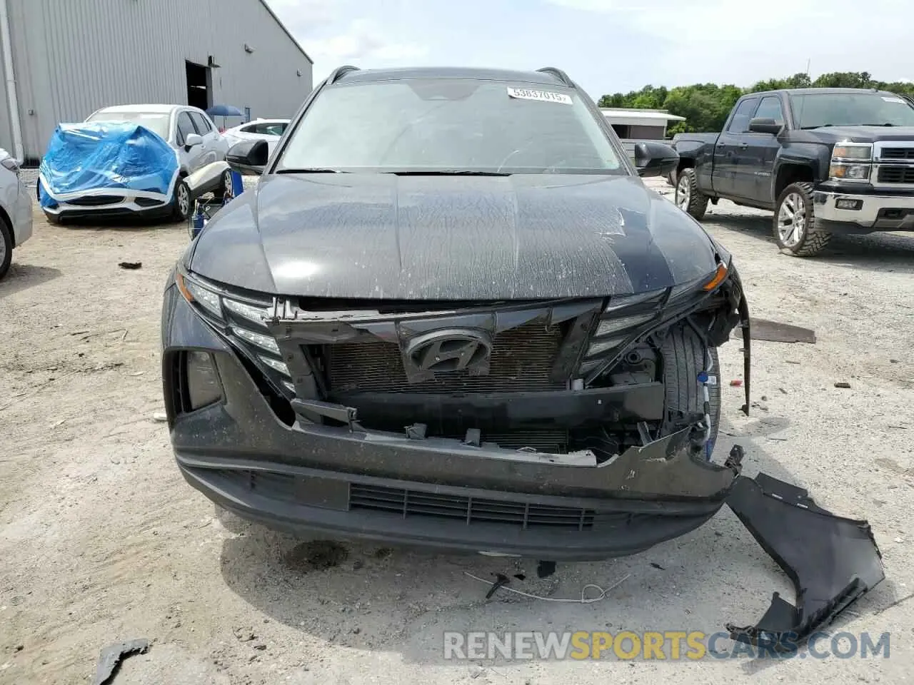 5 fotografías del automóvil dañado 5NMJF3AE0PH224524 HYUNDAI TUCSON 2023