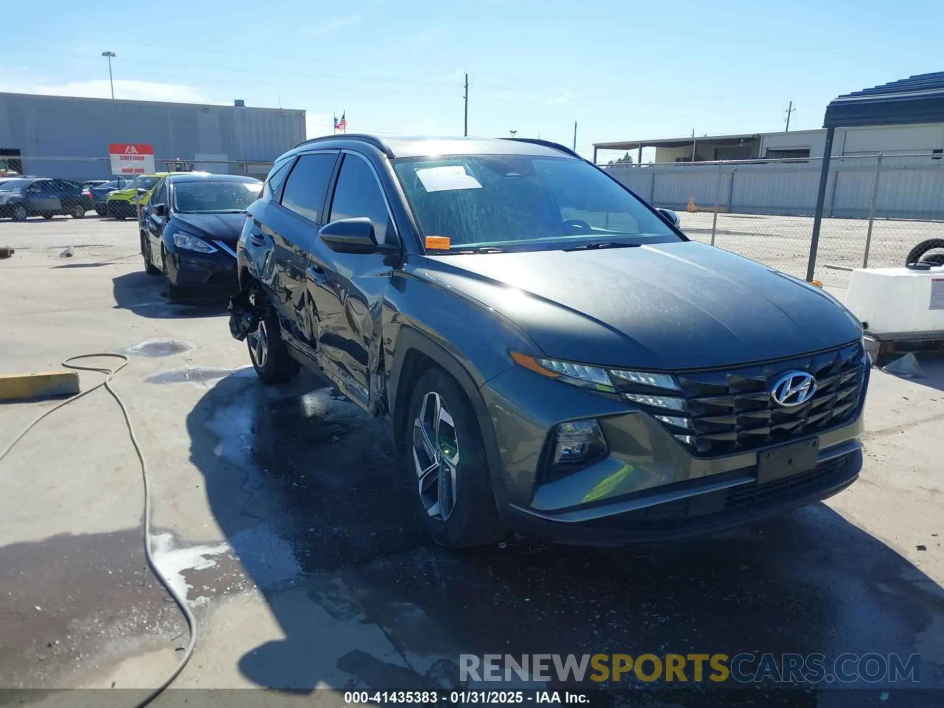 1 fotografías del automóvil dañado 5NMJF3AE0PH237189 HYUNDAI TUCSON 2023
