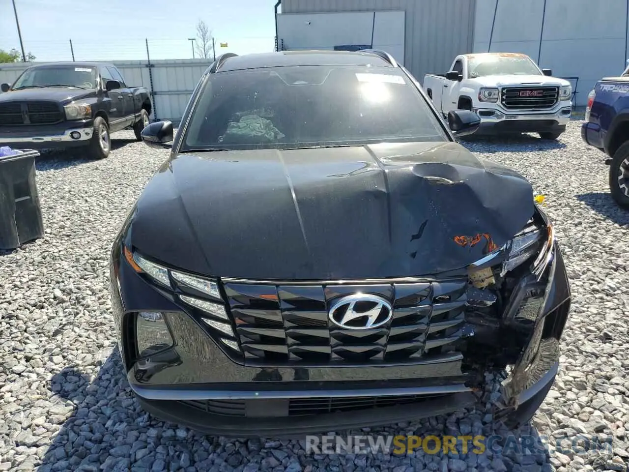 5 fotografías del automóvil dañado 5NMJF3AE1PH179352 HYUNDAI TUCSON 2023