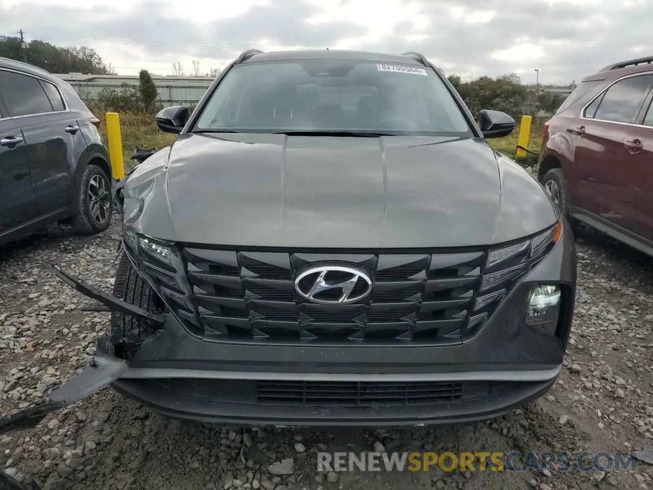 5 fotografías del automóvil dañado 5NMJF3AE1PH277880 HYUNDAI TUCSON 2023