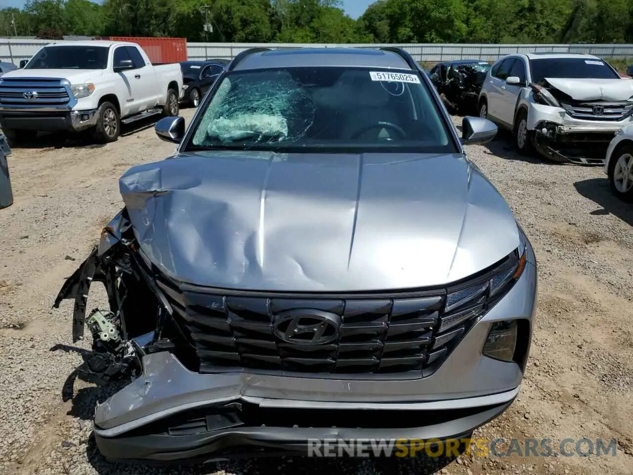 5 fotografías del automóvil dañado 5NMJF3AE2PH269111 HYUNDAI TUCSON 2023
