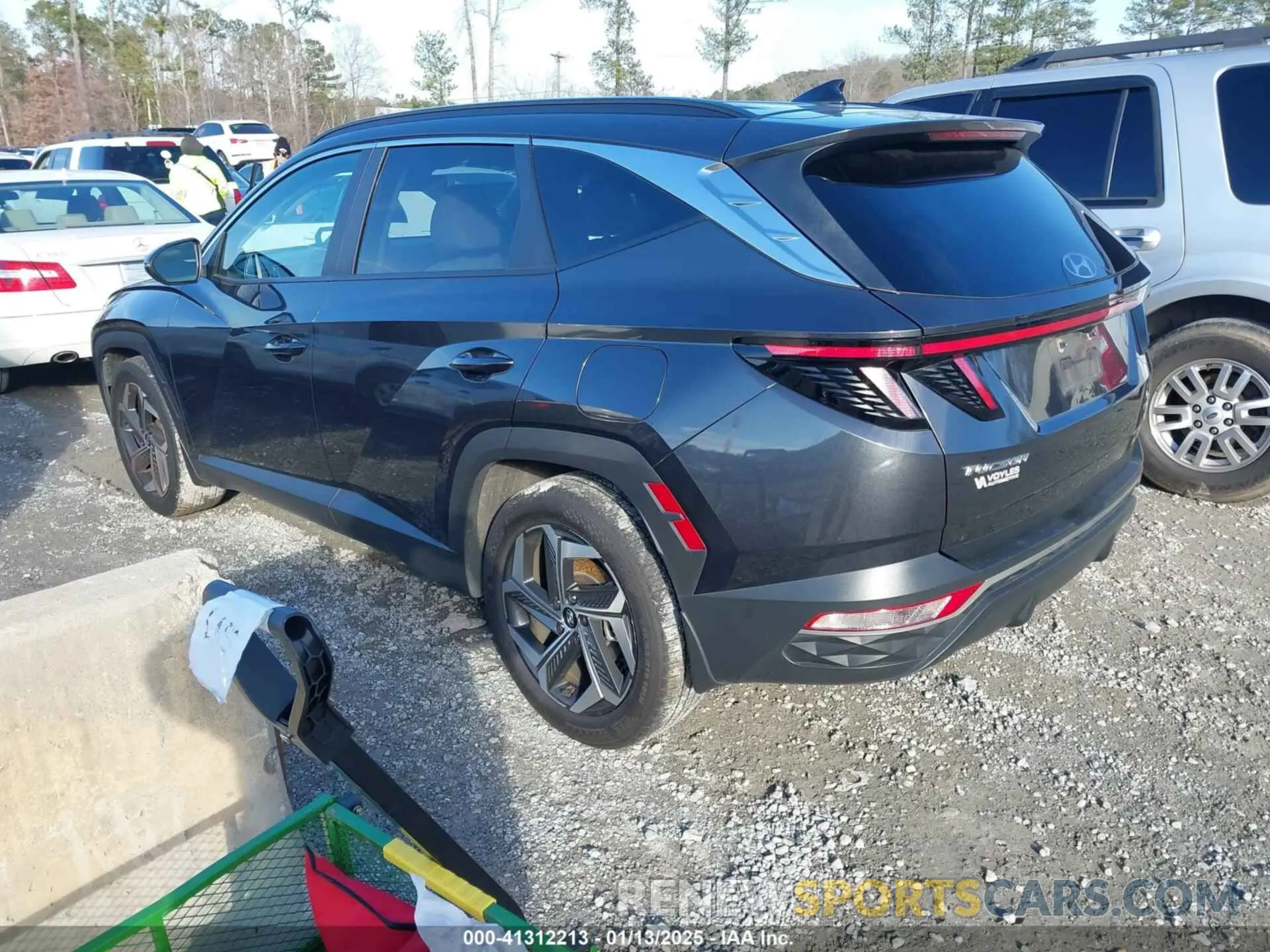 3 fotografías del automóvil dañado 5NMJF3AE4PH279512 HYUNDAI TUCSON 2023