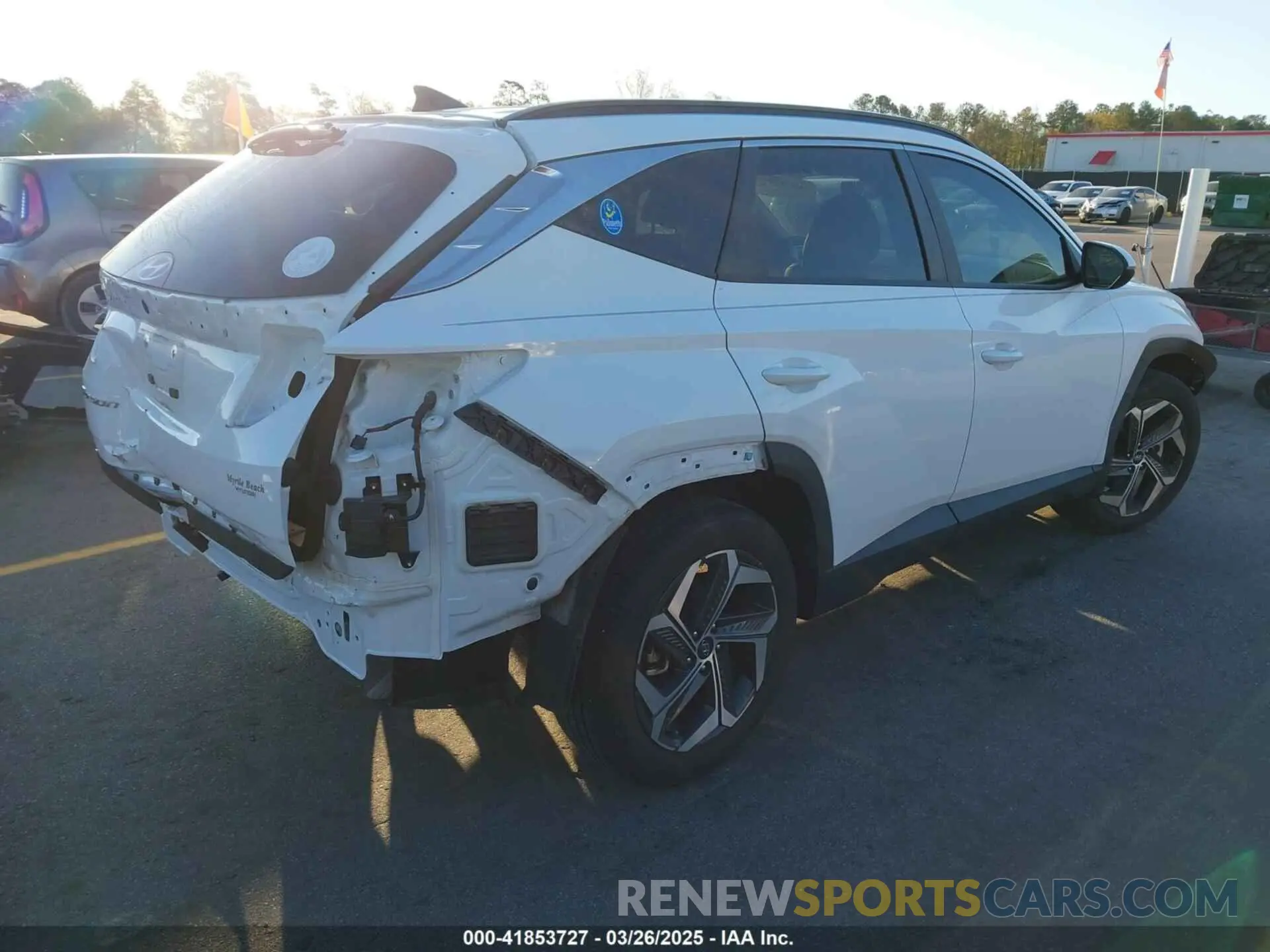 4 fotografías del automóvil dañado 5NMJF3AE5PH212269 HYUNDAI TUCSON 2023