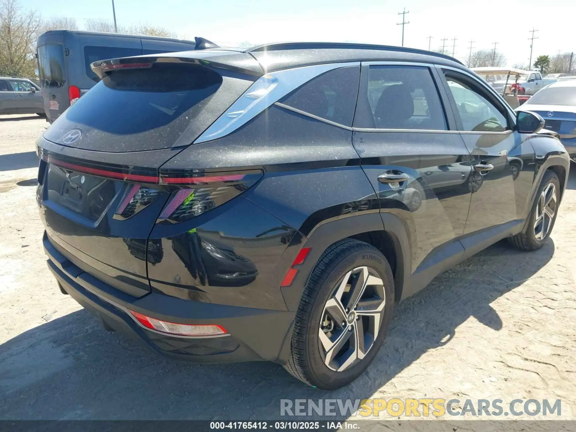4 fotografías del automóvil dañado 5NMJF3AE5PH237043 HYUNDAI TUCSON 2023