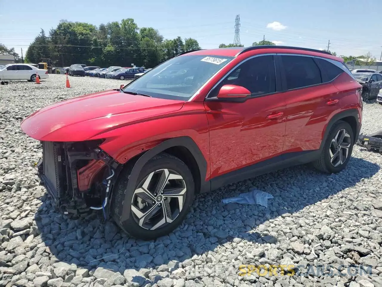 1 fotografías del automóvil dañado 5NMJF3AE6PH223443 HYUNDAI TUCSON 2023