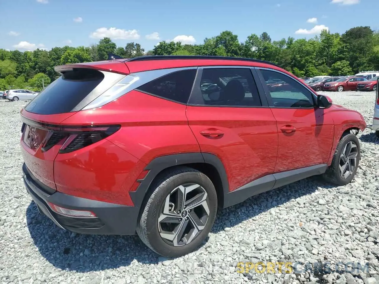 3 fotografías del automóvil dañado 5NMJF3AE6PH223443 HYUNDAI TUCSON 2023