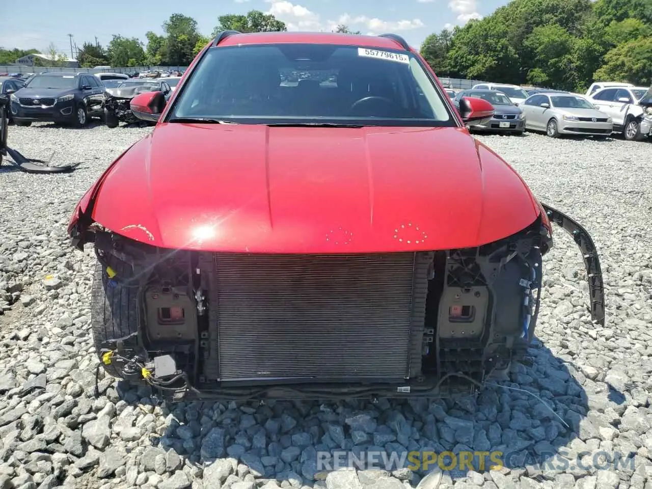 5 fotografías del automóvil dañado 5NMJF3AE6PH223443 HYUNDAI TUCSON 2023