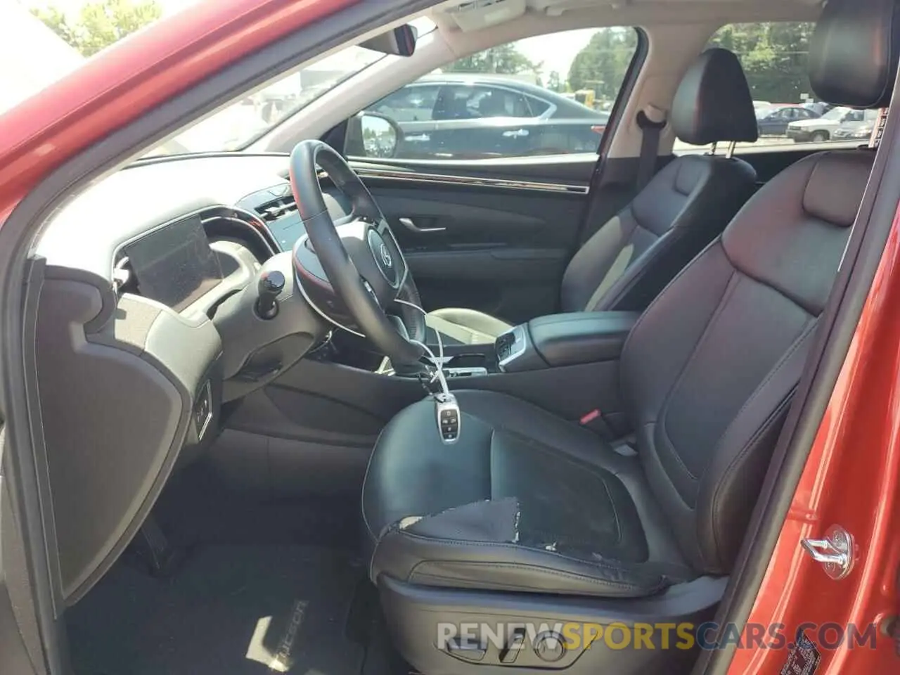 7 fotografías del automóvil dañado 5NMJF3AE6PH223443 HYUNDAI TUCSON 2023