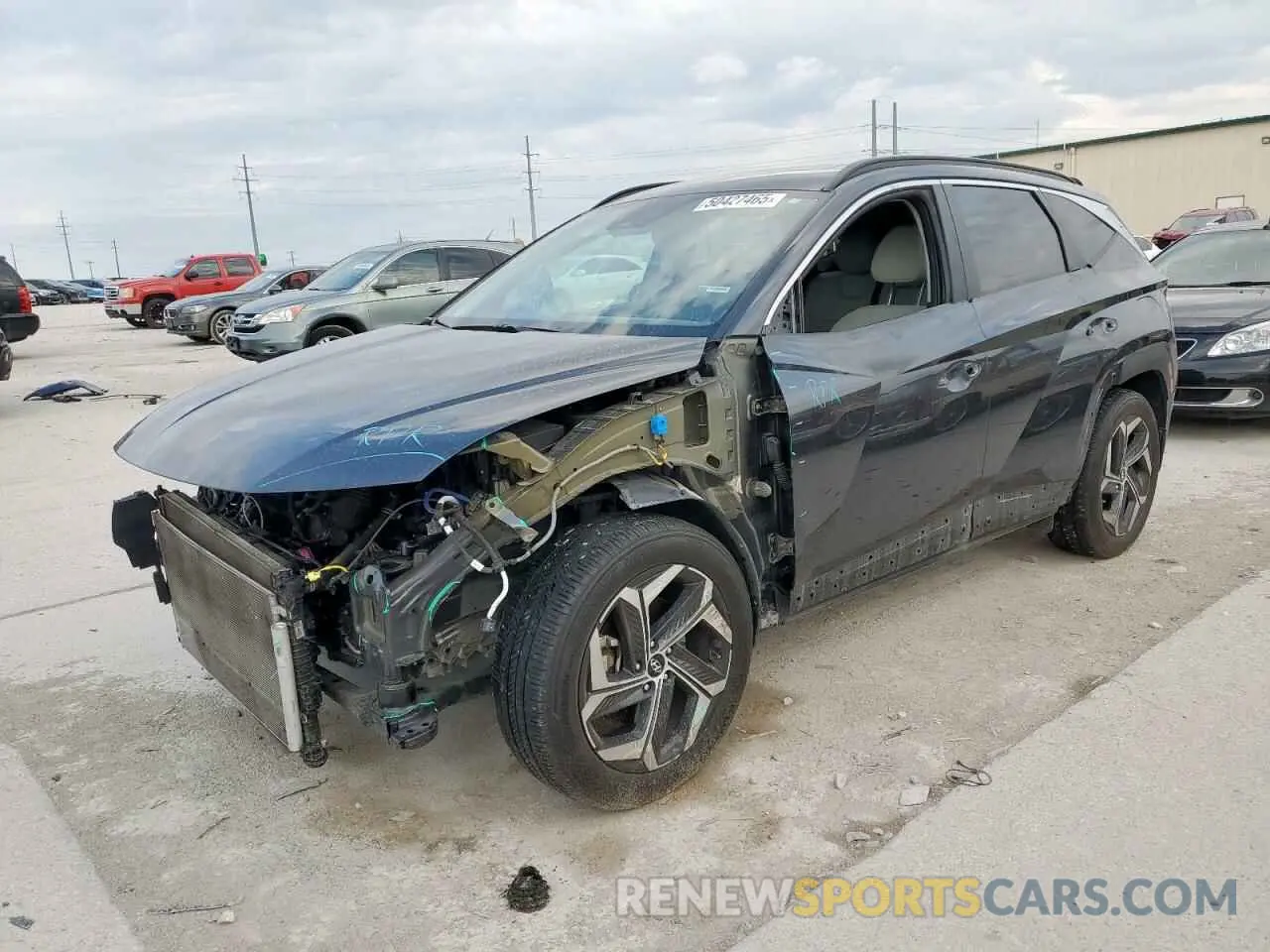 1 fotografías del automóvil dañado 5NMJF3AE7PH259741 HYUNDAI TUCSON 2023