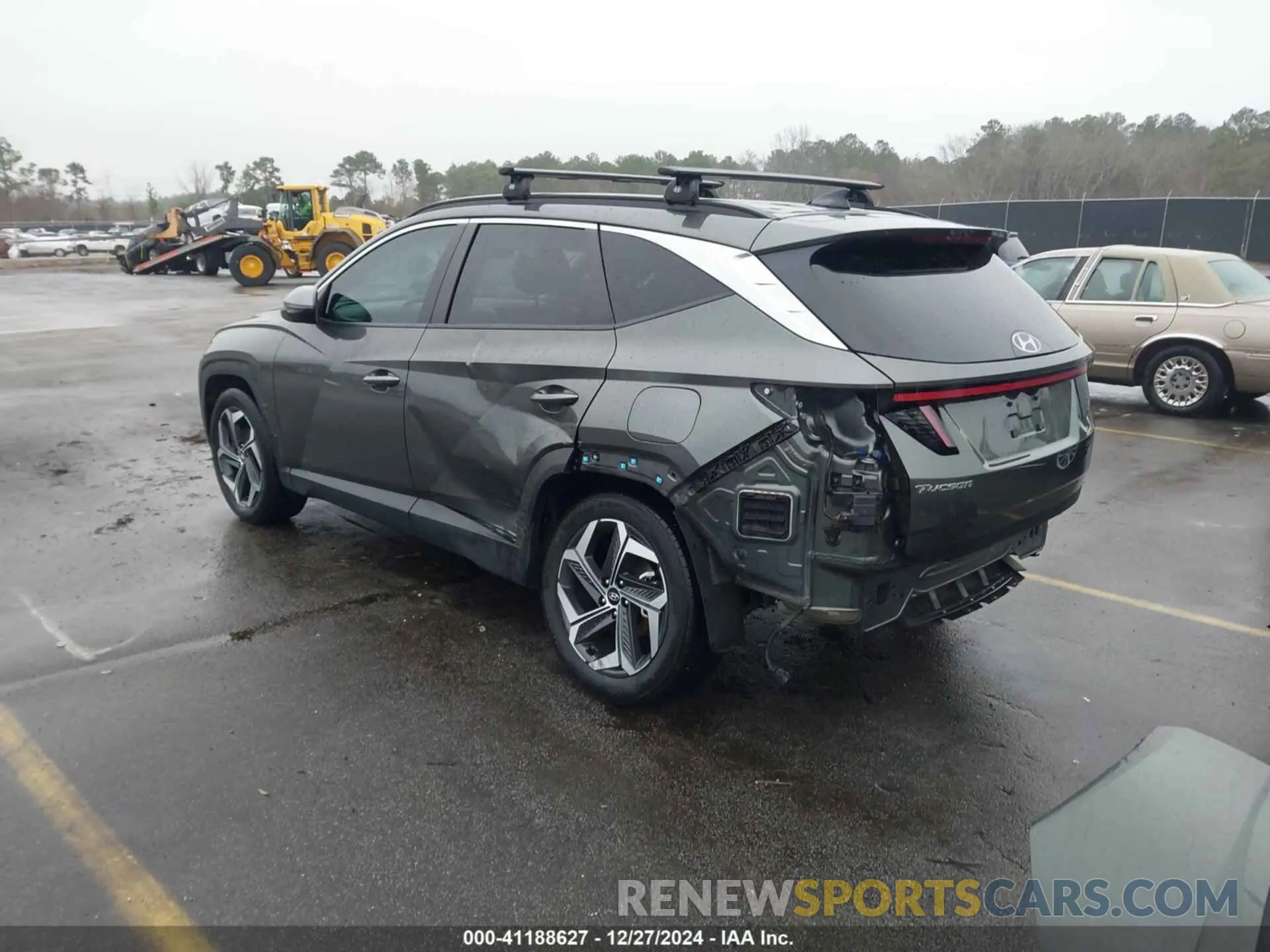 3 fotografías del automóvil dañado 5NMJF3AE8PH199579 HYUNDAI TUCSON 2023