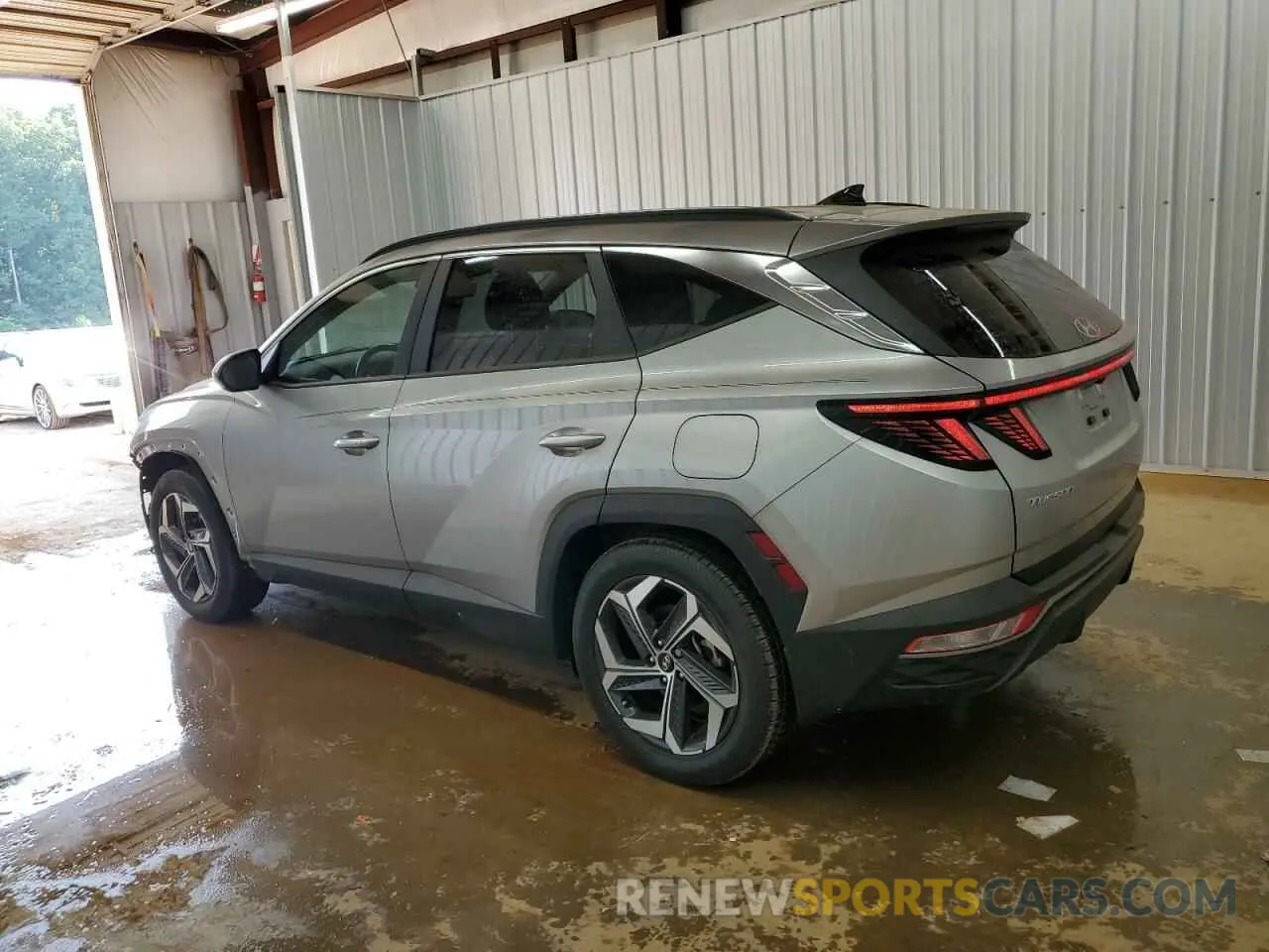 2 fotografías del automóvil dañado 5NMJF3AE8PH244990 HYUNDAI TUCSON 2023