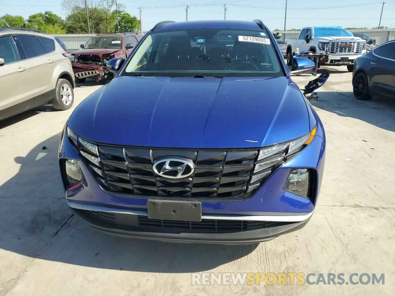 5 fotografías del automóvil dañado 5NMJF3AEXPH175574 HYUNDAI TUCSON 2023