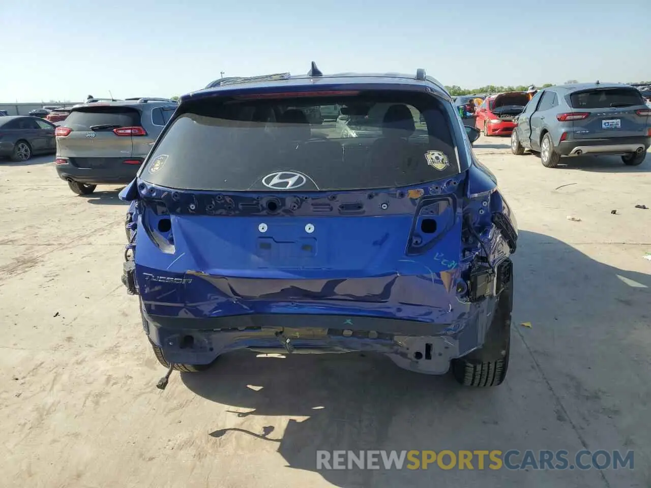 6 fotografías del automóvil dañado 5NMJF3AEXPH175574 HYUNDAI TUCSON 2023