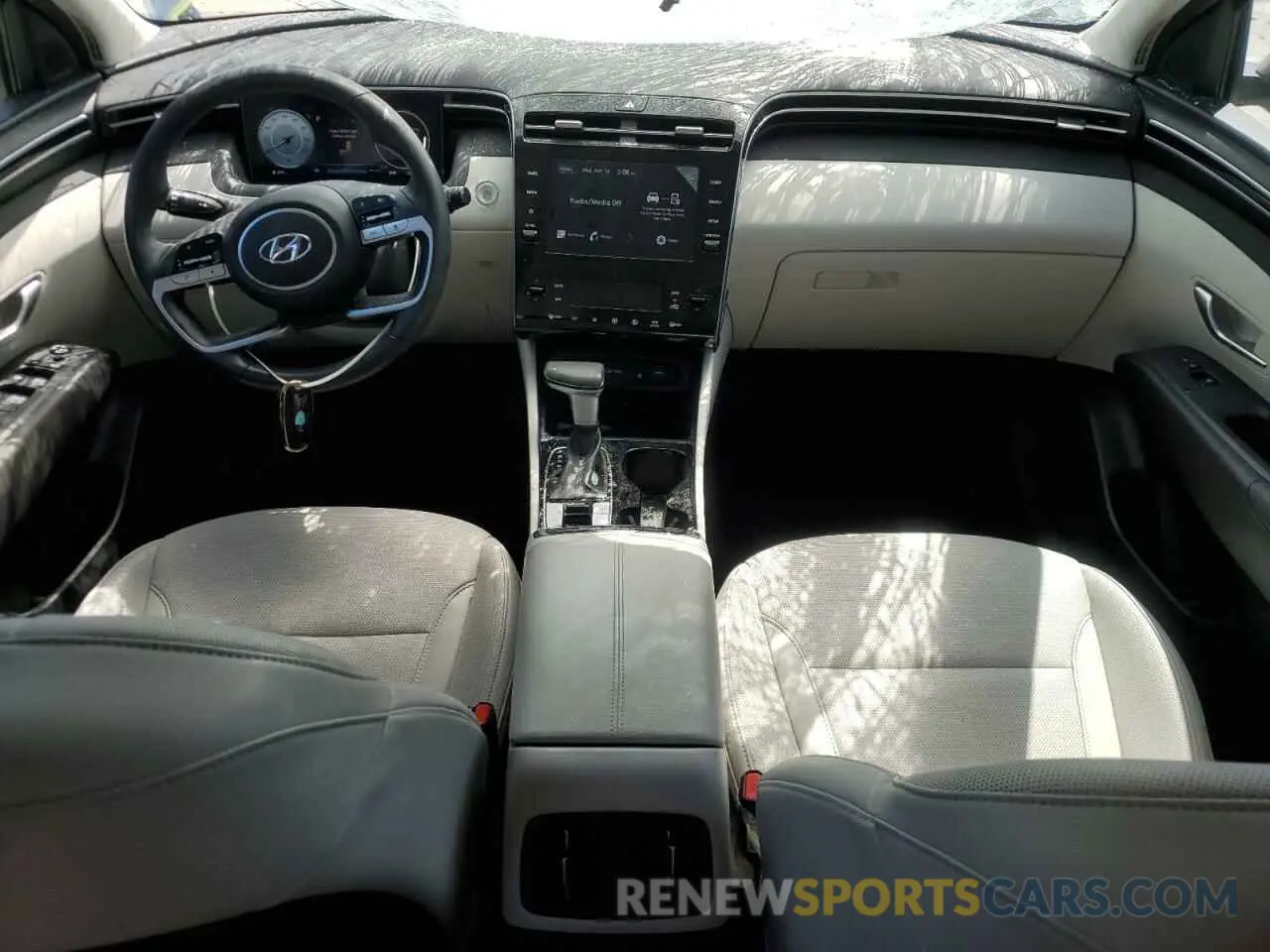 8 fotografías del automóvil dañado 5NMJF3AEXPH215569 HYUNDAI TUCSON 2023